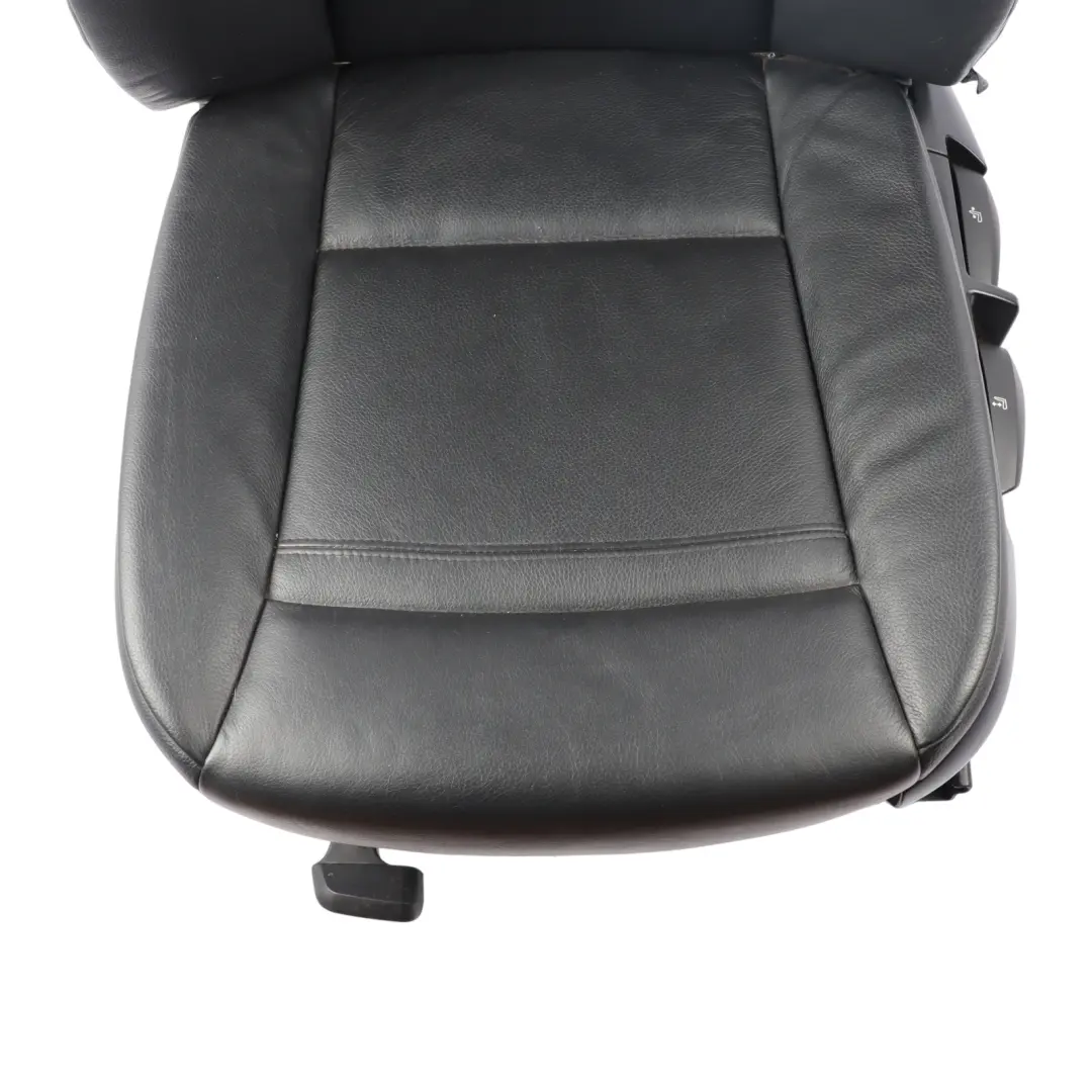 BMW E92 Coupe Seat Front Left N/S Interior Leather Dakota Black - SKU 7253243-3 - Part number 7253243