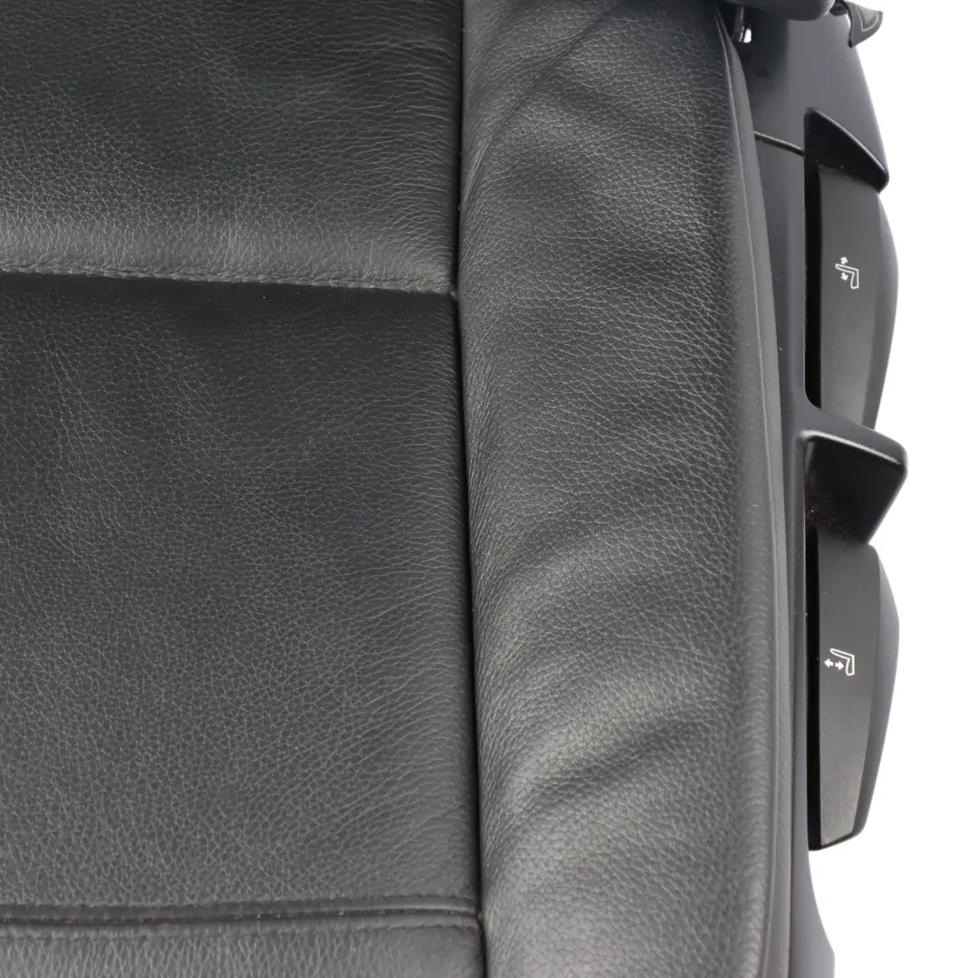 Front Left N/S Interior Leather Dakota Black to BMW E92 Coupe Seat with Part number 7253243 BMW E92 Coupe Seat Front Left N/S Interior Leather Dakota Black - SKU 7253243-3 - Part number 7253243