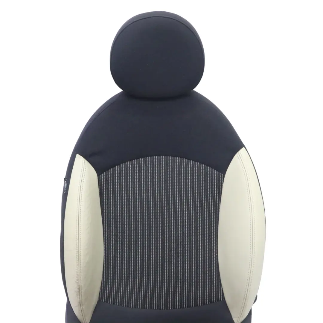 Front Seat Mini Cooper R55 R56 R57 Right O/S Fabric Leather Tuscan Beige to Sport with Part number 7255524 Sport Front Seat Mini Cooper R55 R56 R57 Right O/S Fabric Leather Tuscan Beige - SKU 7255524-1 - Part number 7255524