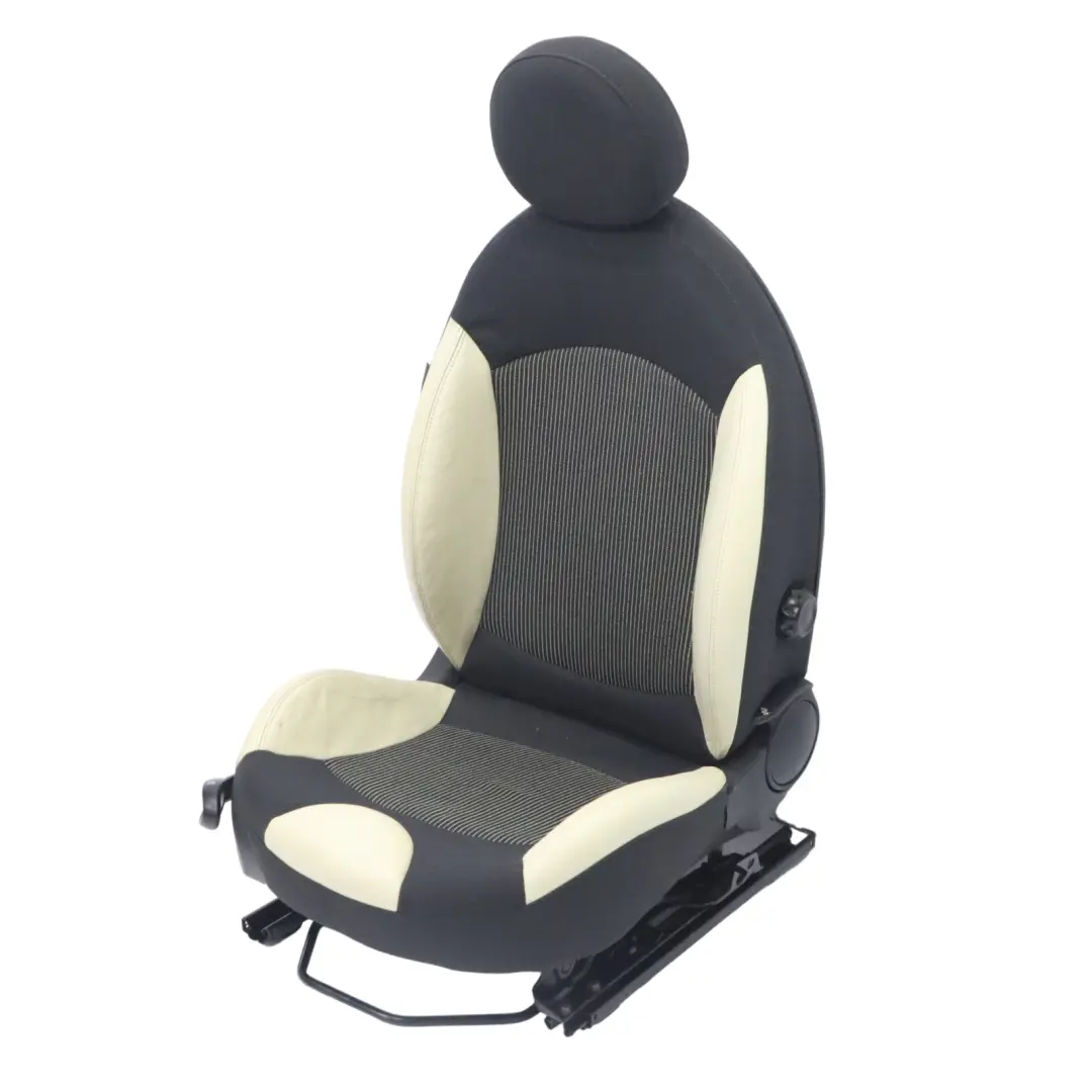 Sedile anteriore sportivo Mini Cooper R55 R56 R57 Destro Tessuto Pelle Beige per con numero di parte 7255524 Sedile anteriore sportivo Mini Cooper R55 R56 R57 Destro Tessuto Pelle Beige - SKU 7255524-1 - Numero di parte 7255524
