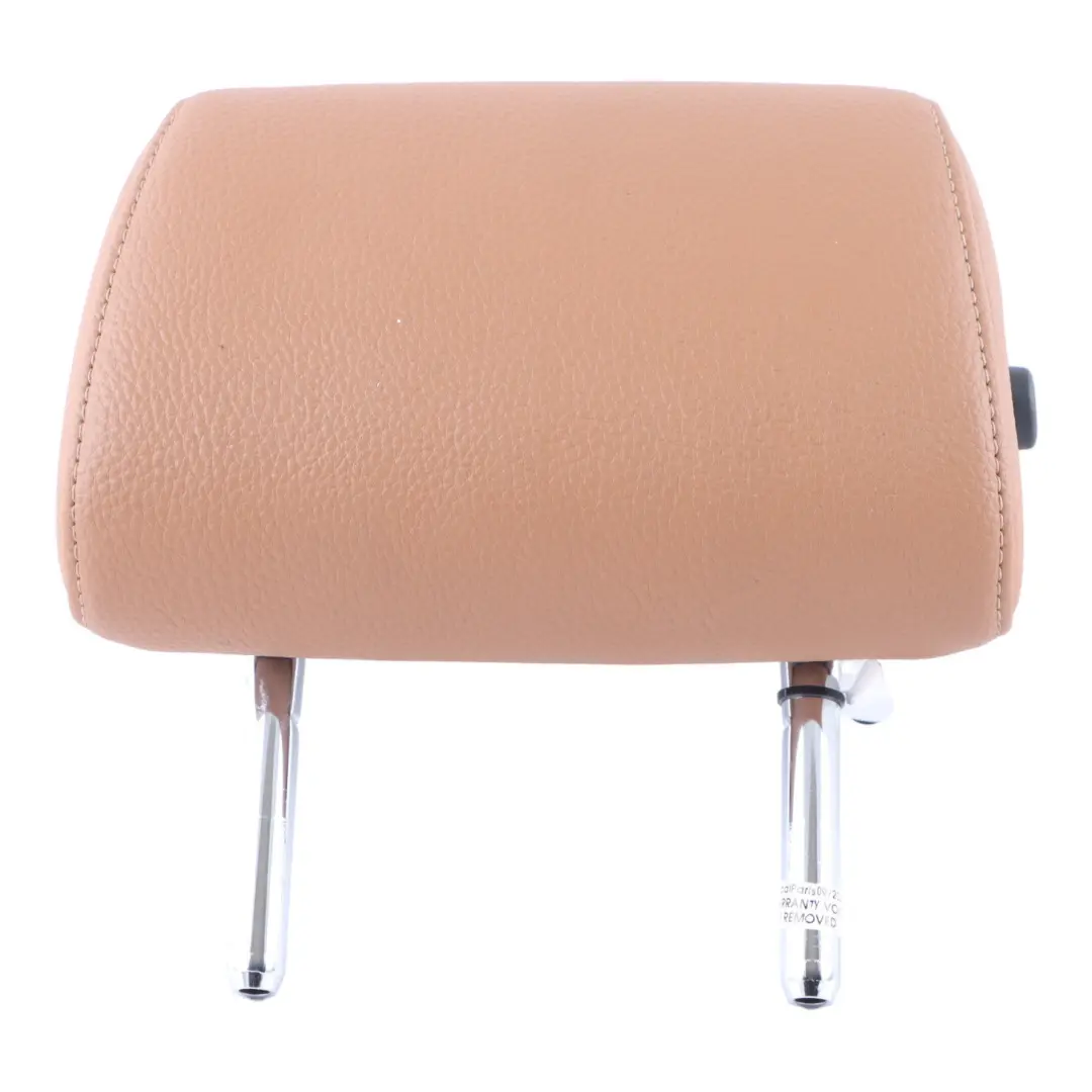 Headrest Rear Centre Middle Backrest Leather Sattel Braun to BMW E90 Seat with Part number 7256603 BMW E90 Seat Headrest Rear Centre Middle Backrest Leather Sattel Braun - SKU 7256603 - Part number 7256603