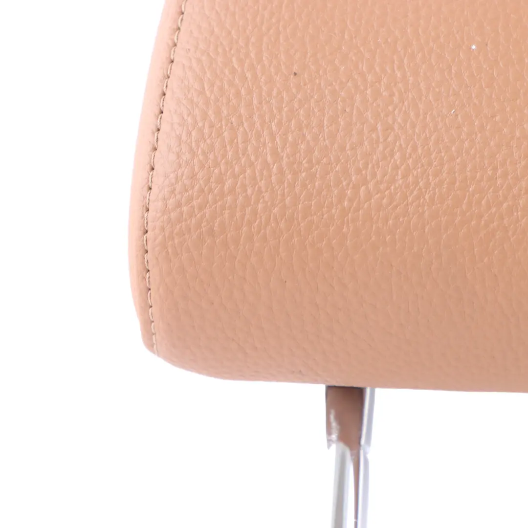 Headrest Rear Centre Middle Backrest Leather Sattel Braun to BMW E90 Seat with Part number 7256603 BMW E90 Seat Headrest Rear Centre Middle Backrest Leather Sattel Braun - SKU 7256603 - Part number 7256603