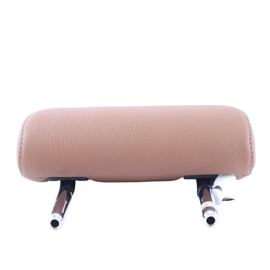Headrest Rear Centre Middle Backrest Leather Sattel Braun to BMW E90 Seat with Part number 7256603 BMW E90 Seat Headrest Rear Centre Middle Backrest Leather Sattel Braun - SKU 7256603 - Part number 7256603