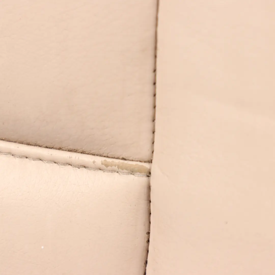BMW E90 LCI Banquette Arrière En Cuir Avec Base Canapé Couleur Huître - SKU 7257085 - Numéro de pièce 7257085