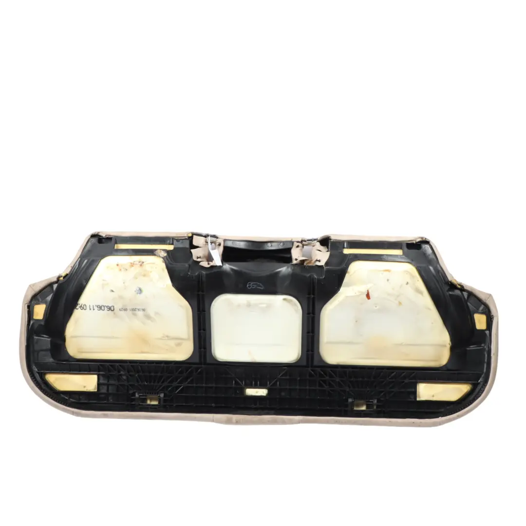 Rück Sitz Leder Innen Raum Couch Basis Sitz Bank Sofa Oyster für BMW E90 LCI mit Teilenummer 7257085 BMW E90 LCI Rück Sitz Leder Innen Raum Couch Basis Sitz Bank Sofa Oyster - SKU 7257085 - Teilenummer 7257085