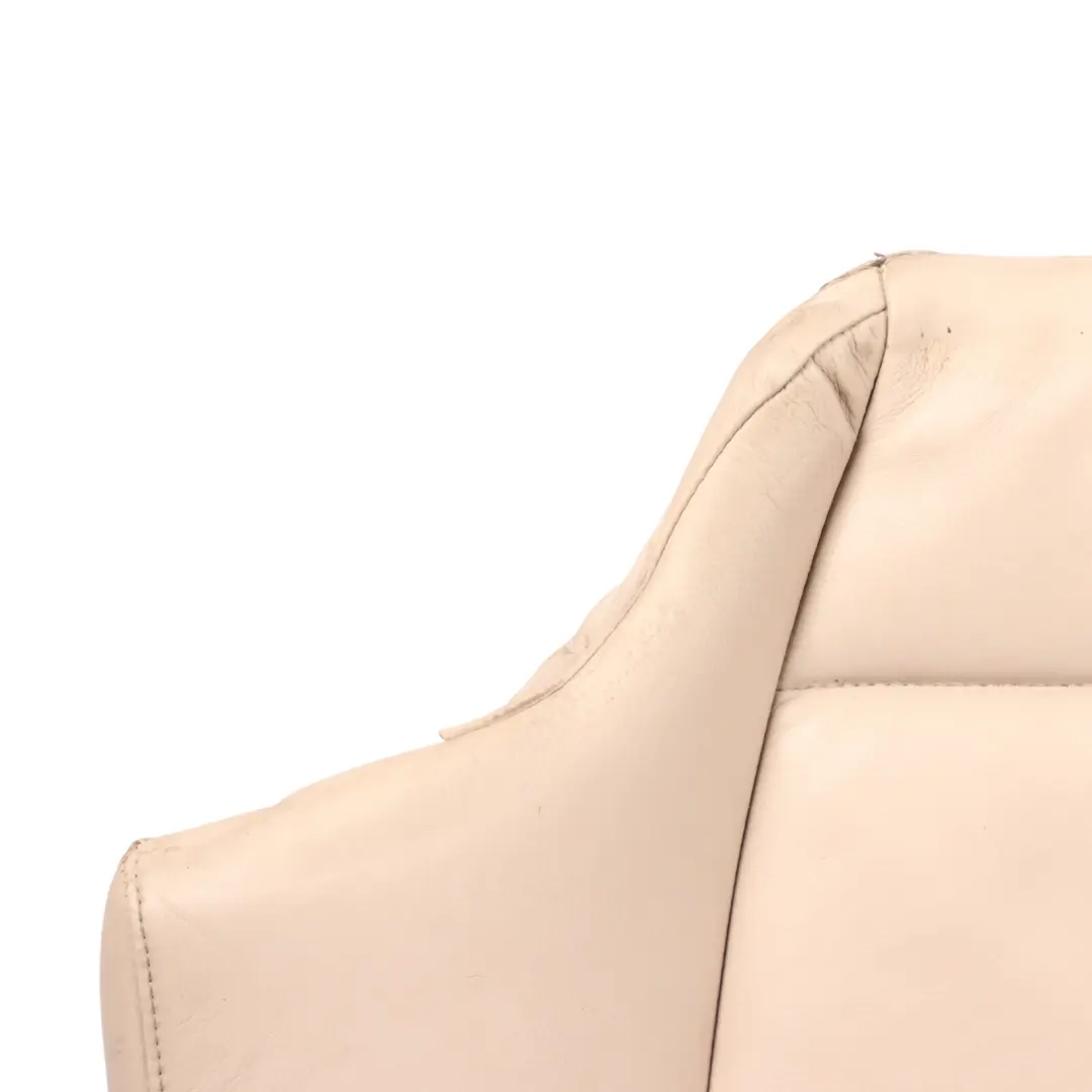 BMW E90 LCI Banquette Arrière En Cuir Avec Base Canapé Couleur Huître - SKU 7257085 - Numéro de pièce 7257085