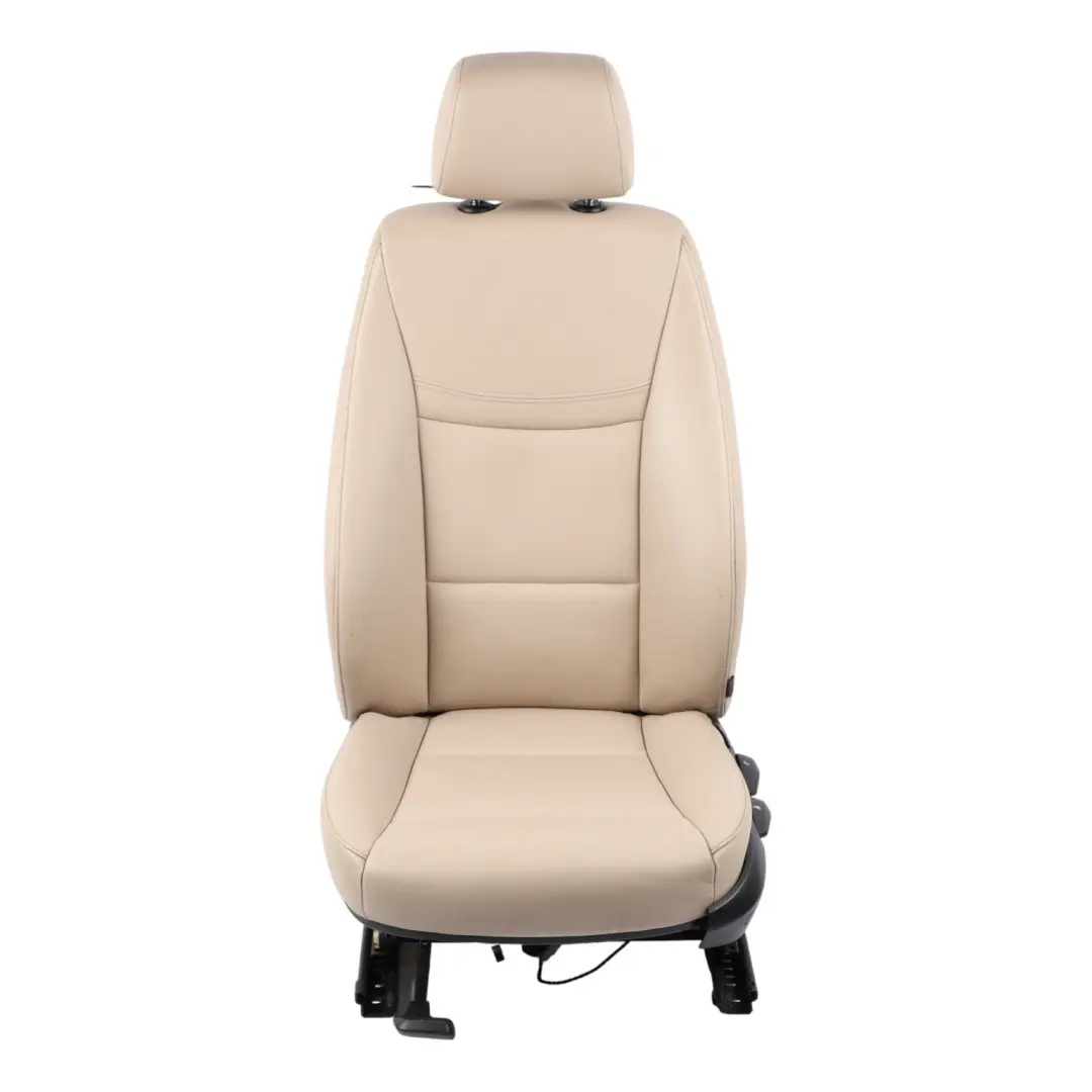 BMW E90 LCI Fotel Lewy Przód Skóra Oyster Grzany - SKU 7257543-2 - Numer Części 7257543