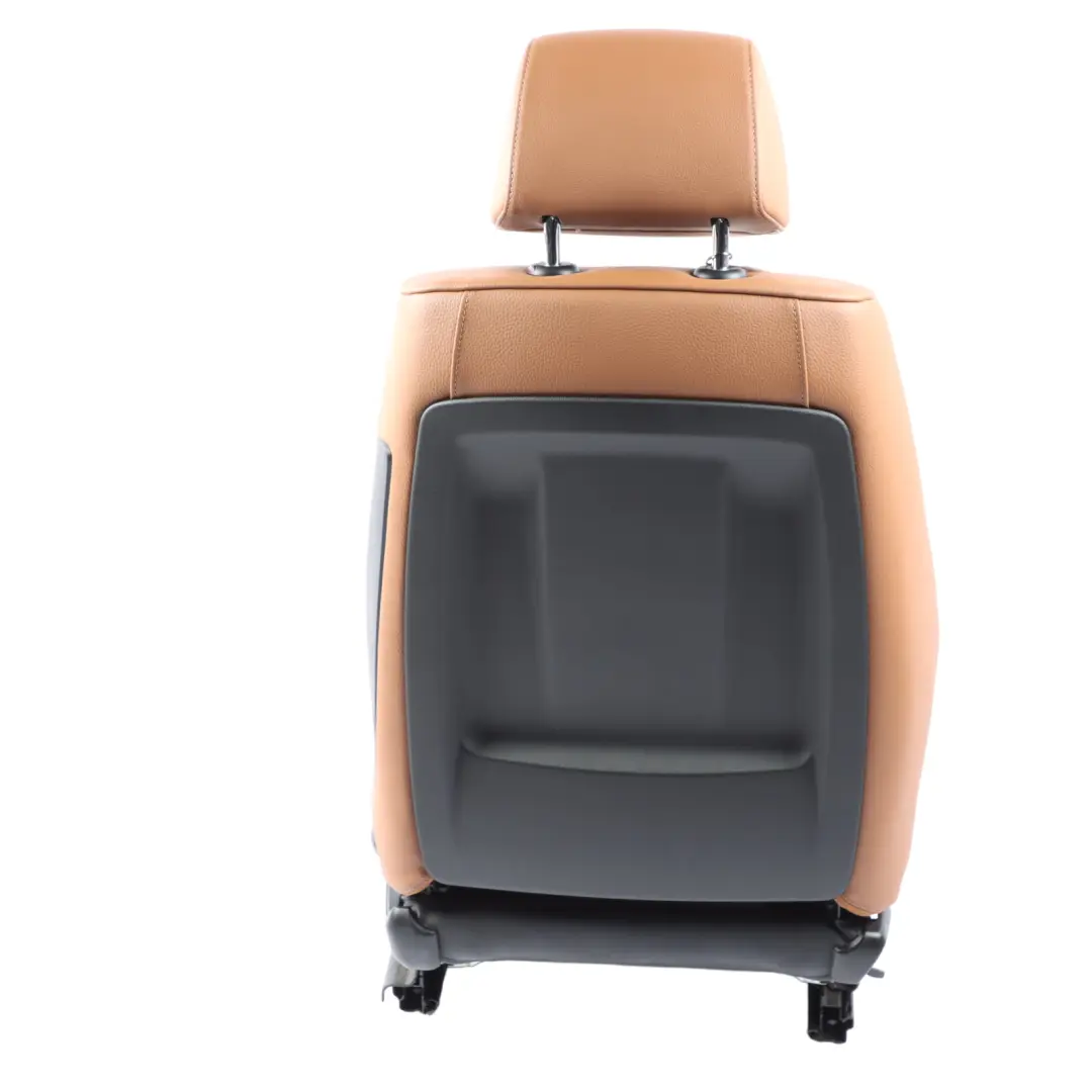  Front Seat BMW E90 E91 LCI M Sport Left N/S Interior Leather Dakota Saddle Brown - SKU 7257601-1 - Part number 7257601