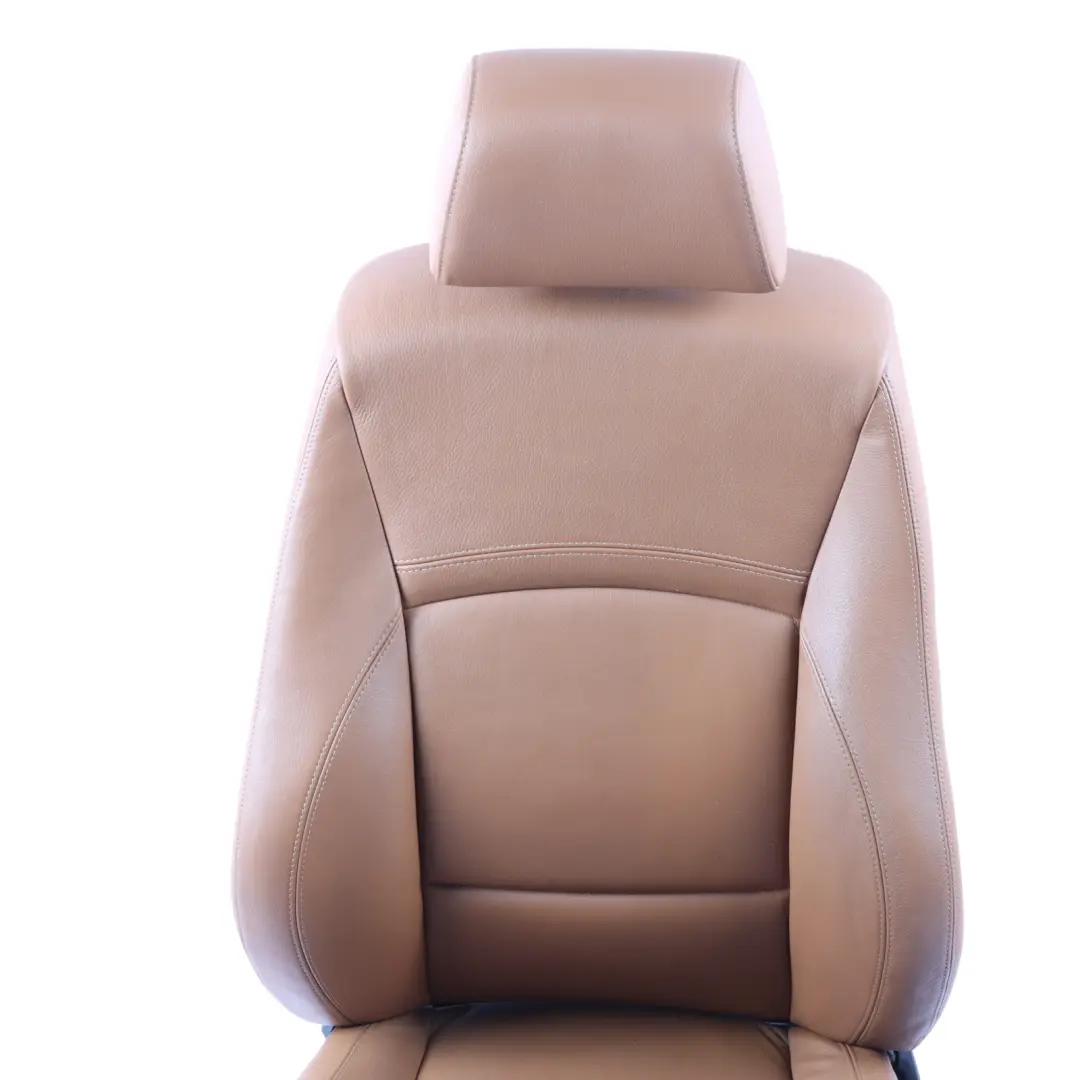 Front Seat BMW E90 E91 LCI M Sport Left N/S Interior Leather Dakota Saddle Brown to with Part number 7257601 Front Seat BMW E90 E91 LCI M Sport Left N/S Interior Leather Dakota Saddle Brown - SKU 7257601-1 - Part number 7257601