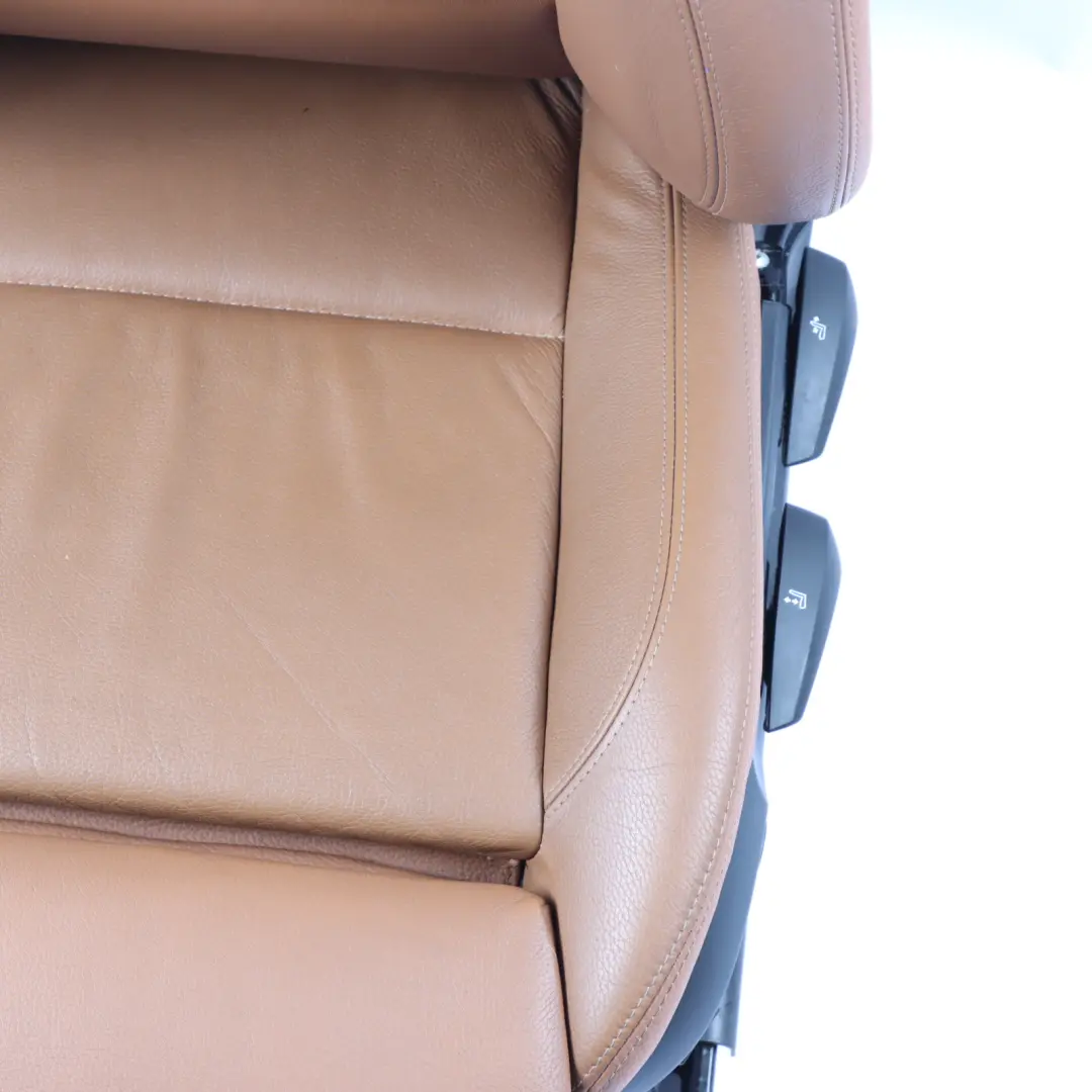 Front Seat BMW E90 E91 LCI M Sport Left N/S Interior Leather Dakota Saddle Brown to with Part number 7257601 Front Seat BMW E90 E91 LCI M Sport Left N/S Interior Leather Dakota Saddle Brown - SKU 7257601-1 - Part number 7257601