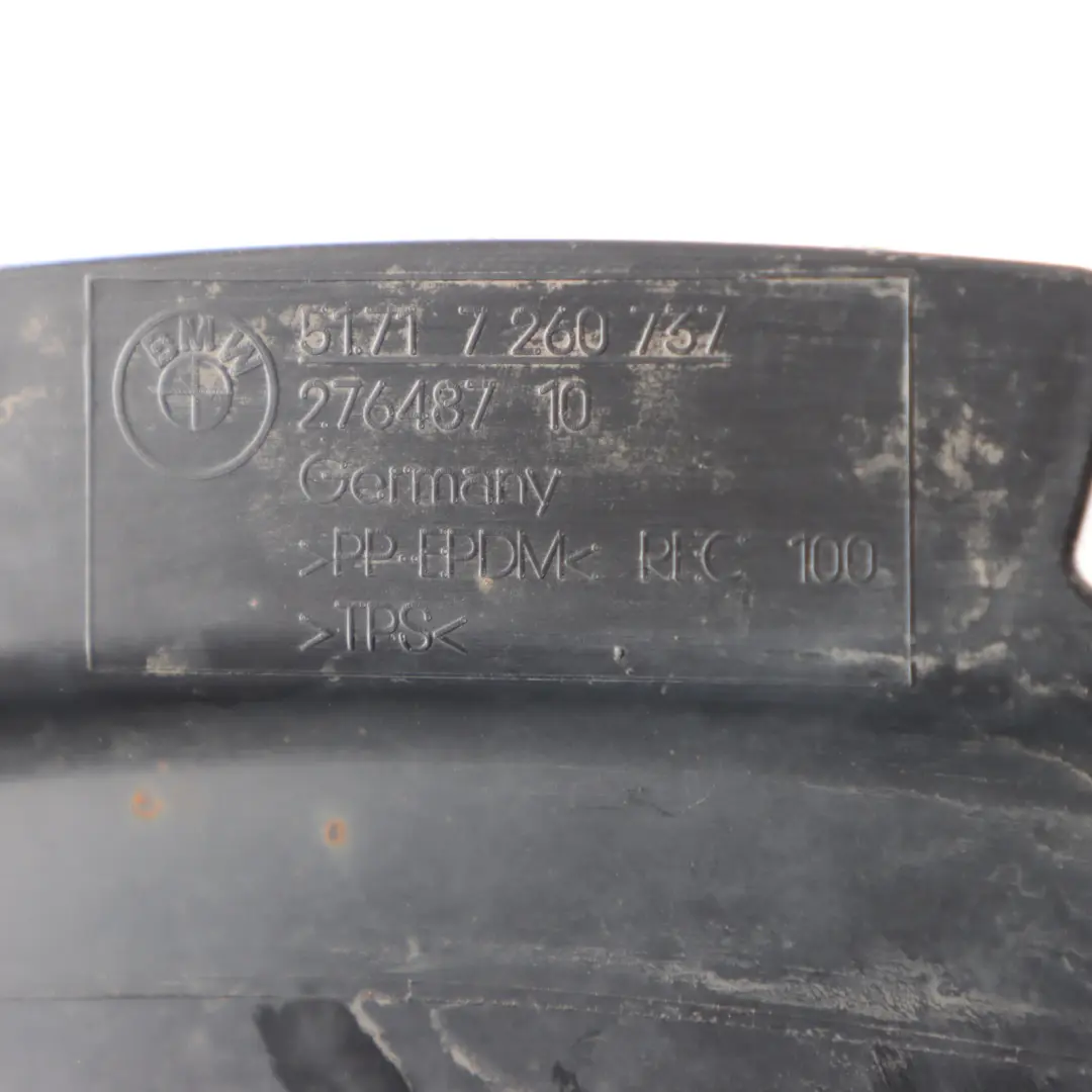 Front Lower Fender Arch Liner Left N/S Deflector Lip to BMW F22 with Part number 7260737 BMW F22 Front Lower Fender Arch Liner Left N/S Deflector Lip - SKU 7260737 - Part number 7260737