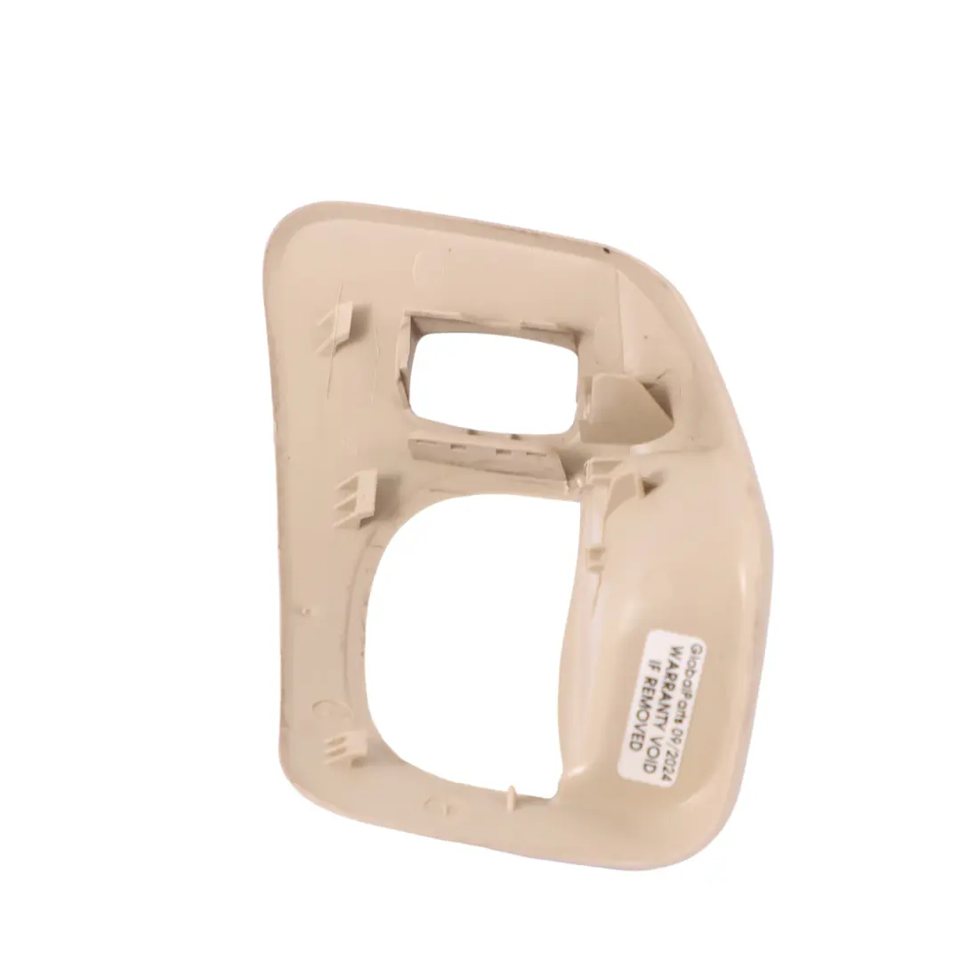 Release Cover Trim Left N/S Cream Oyster to BMW E92 Seat with Part number 7262797 BMW E92 Seat Release Cover Trim Left N/S Cream Oyster - SKU 7262797 - Part number 7262797