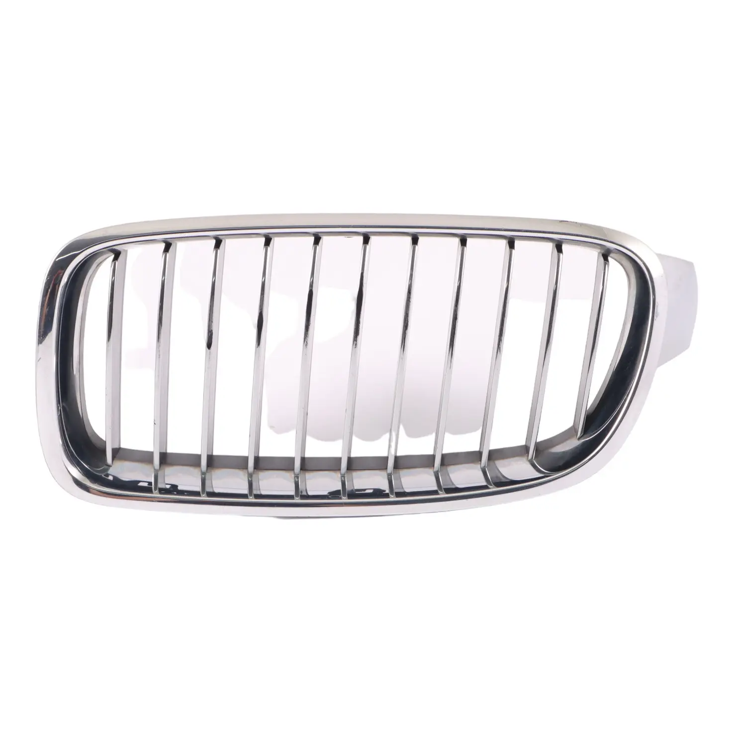 BMW F30 F31 Front Kidney Grille Grid Left N/S Silver Chrome 7263481