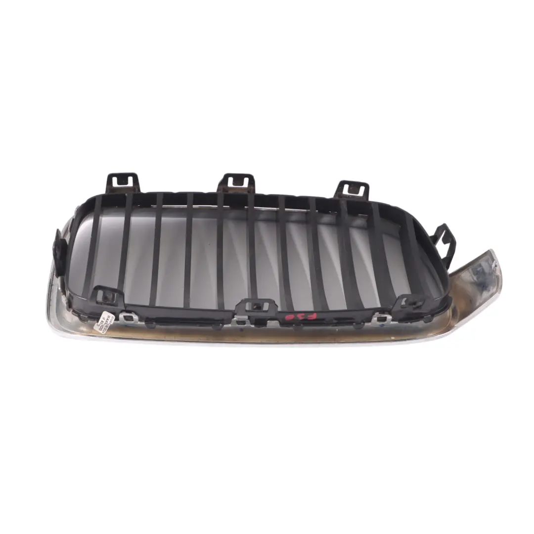BMW F30 F31 Front Kidney Grille Grid Left N/S Silver Chrome - SKU 7263481 - Part number 7263481