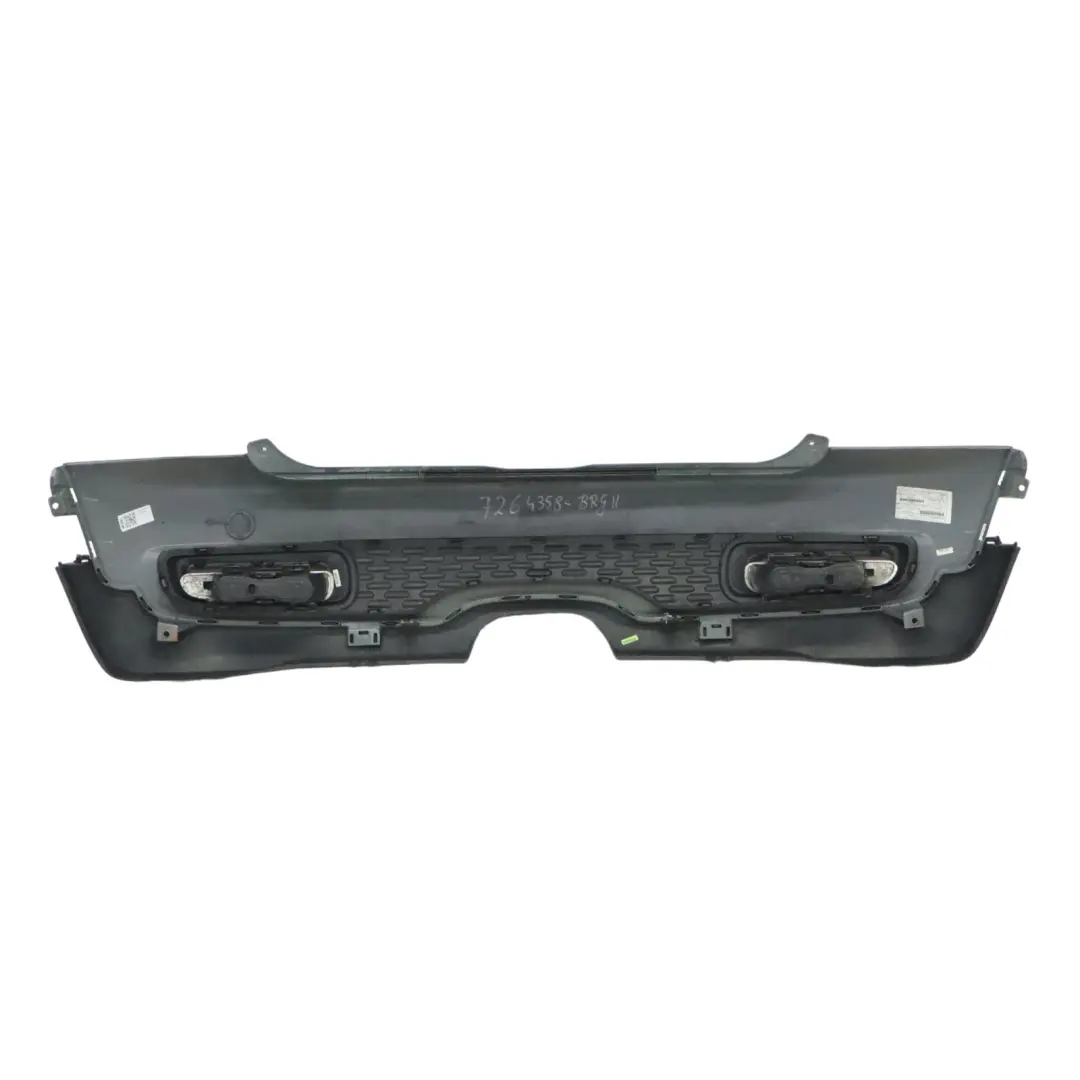 Mini Cooper S R56 LCI Stossfänger Hinten PDC British Racing Green Gruen II - B22 - SKU 7264358-BRGII - Teilenummer 7264358