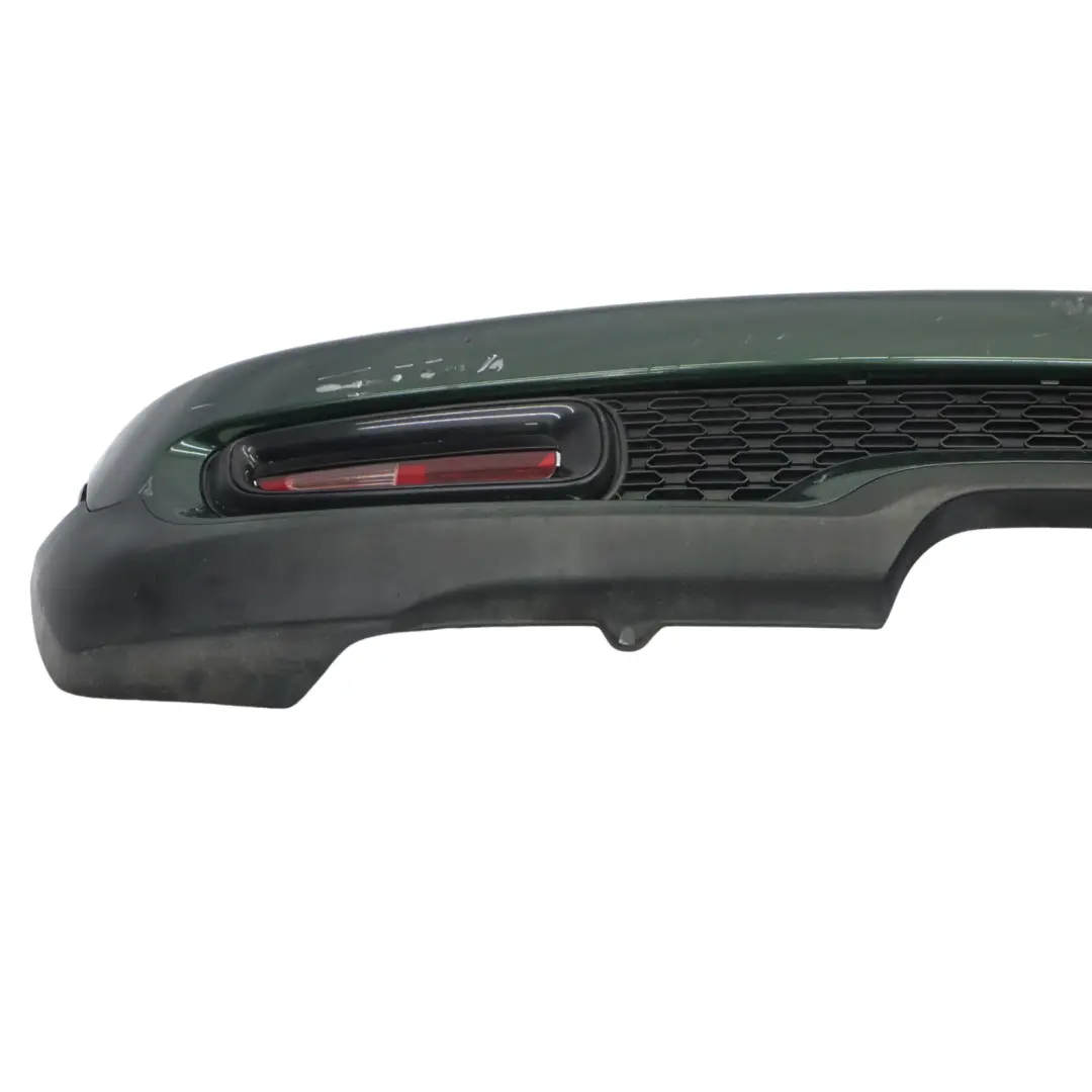 Mini R56 LCI Rear Bumper Cooper S PDC Complete Trim British Racing Green II B22 - SKU 7264358-BRGII - Part number 7264358