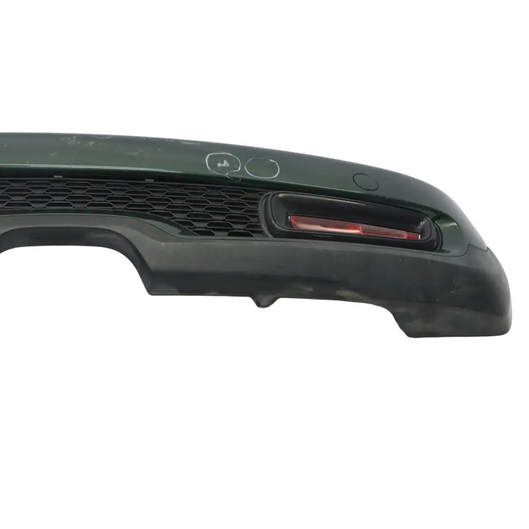 Mini R56 LCI Rear Bumper Cooper S PDC Complete Trim British Racing Green II B22 - SKU 7264358-BRGII - Part number 7264358