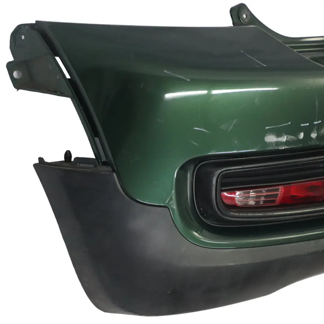 Mini R56 LCI Rear Bumper Cooper S PDC Complete Trim British Racing Green II B22 - SKU 7264358-BRGII - Part number 7264358
