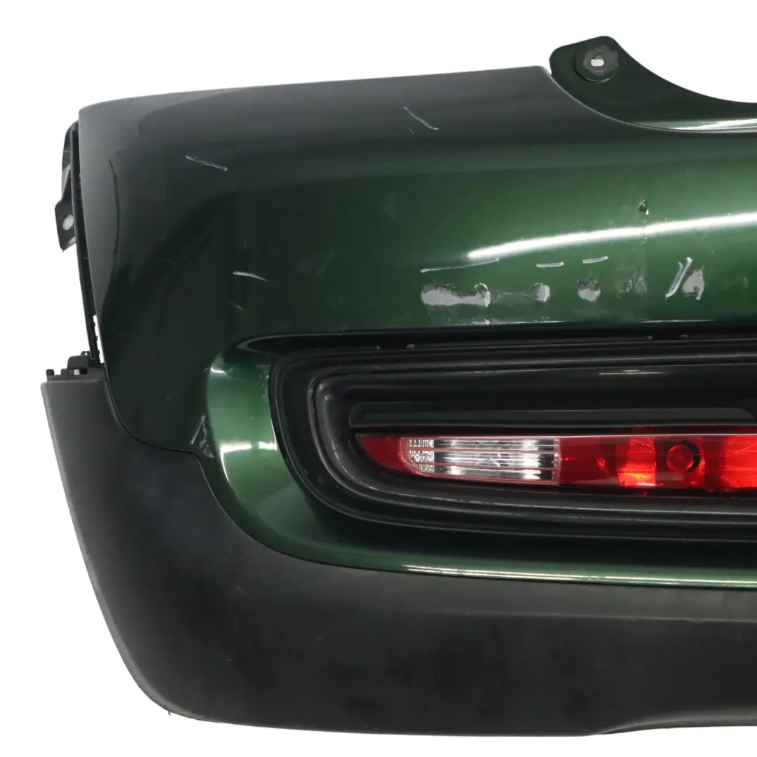 Mini R56 LCI Rear Bumper Cooper S PDC Complete Trim British Racing Green II B22 - SKU 7264358-BRGII - Part number 7264358