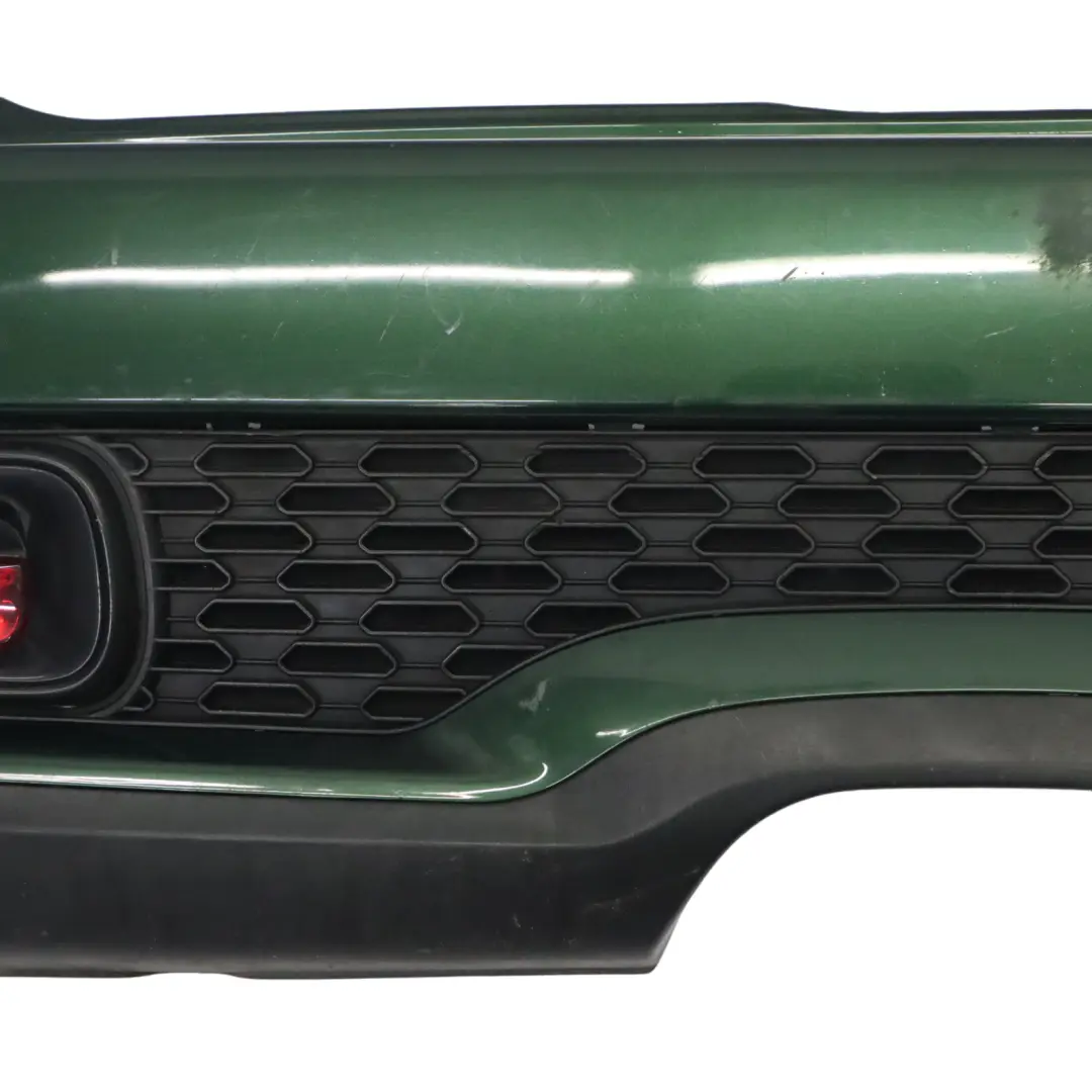 Bumper Cooper S PDC Complete Trim British Racing Green II B22 to Mini R56 LCI Rear with Part number 7264358 Mini R56 LCI Rear Bumper Cooper S PDC Complete Trim British Racing Green II B22 - SKU 7264358-BRGII - Part number 7264358