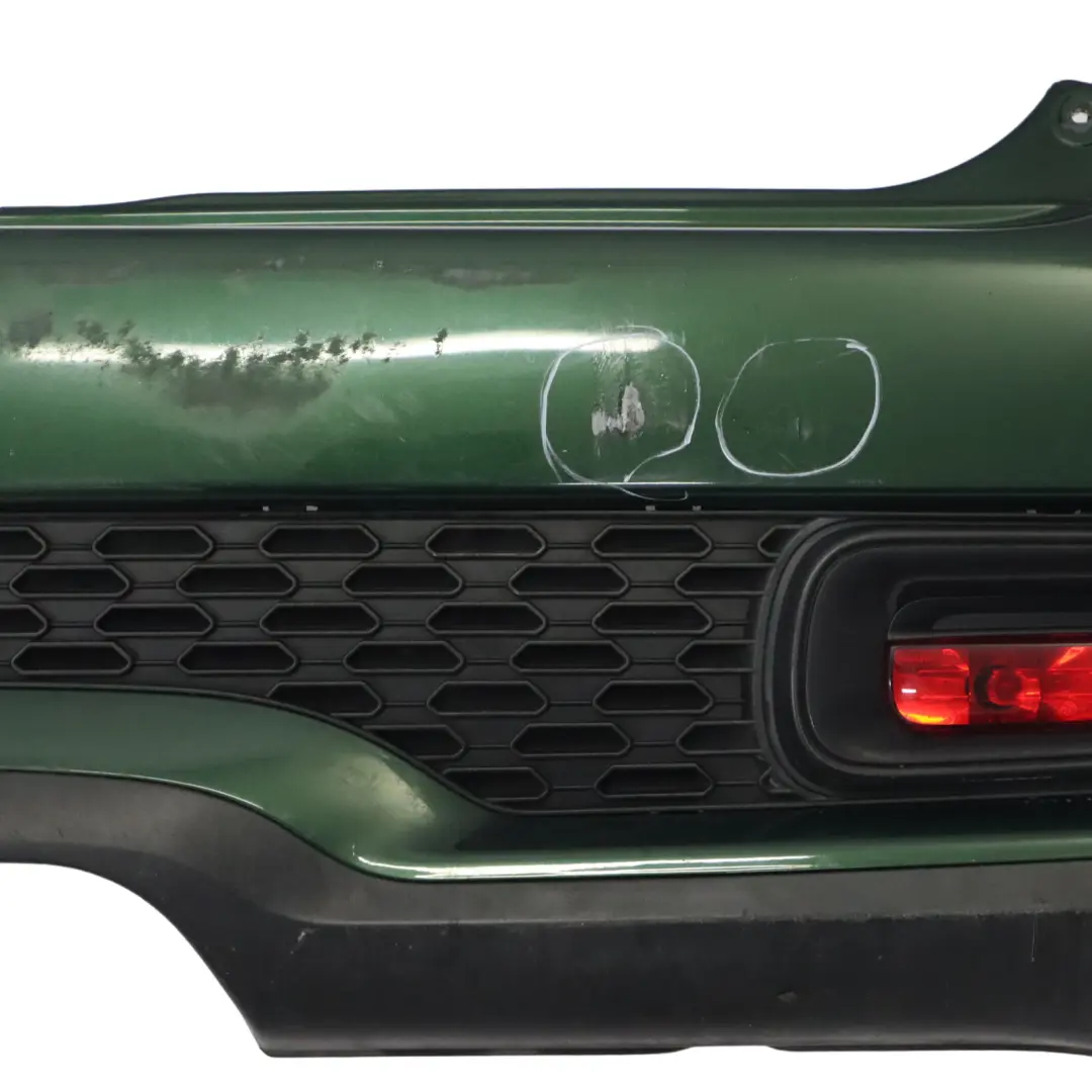 Mini R56 LCI Rear Bumper Cooper S PDC Complete Trim British Racing Green II B22 - SKU 7264358-BRGII - Part number 7264358