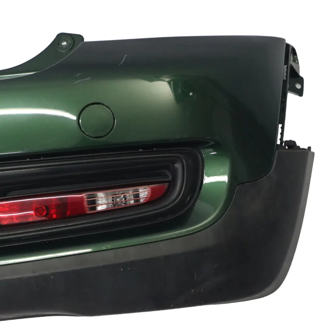 Mini R56 LCI Rear Bumper Cooper S PDC Complete Trim British Racing Green II B22 - SKU 7264358-BRGII - Part number 7264358