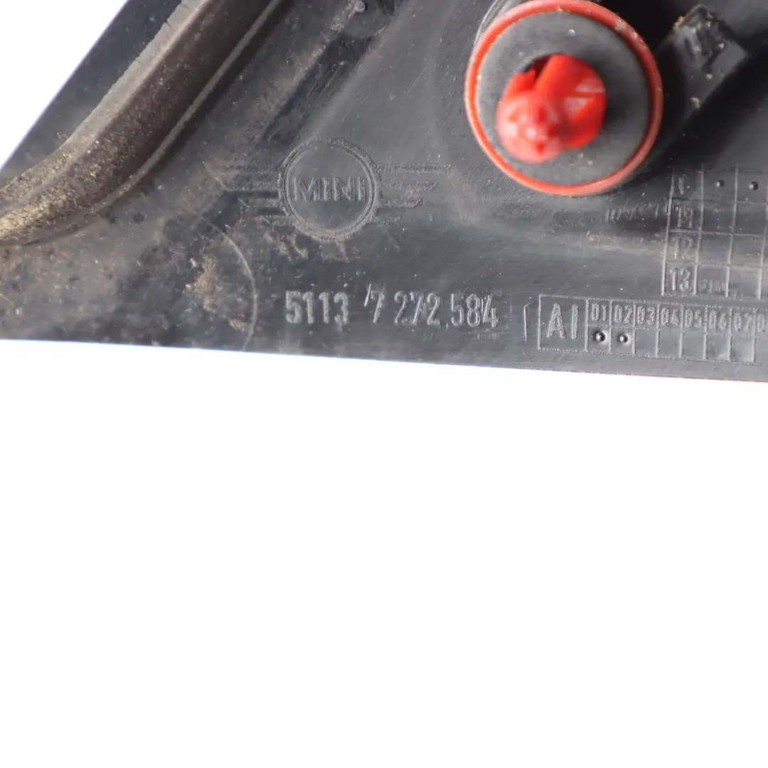 Mini Cooper One R55 R56 R57 Columna Exterior Tapa Pilar A Derecha - SKU 7272584 - Número de pieza 7272584