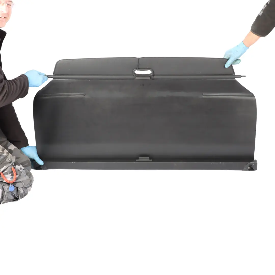 BMW F31 Rear Trunk Roller Blind Parcel Shelf Load Cover Black - SKU 7273665-2 - Part number 7273665