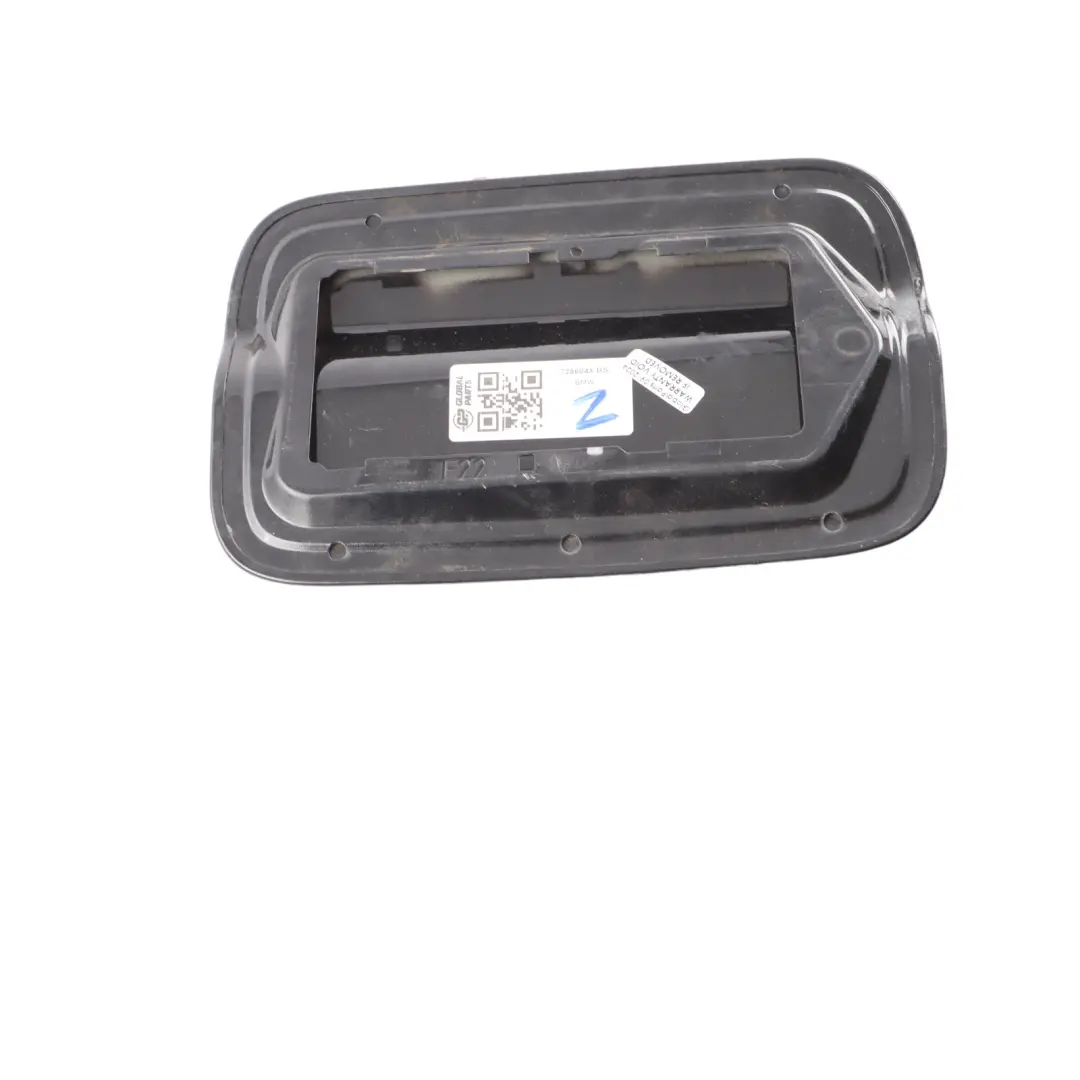 BMW F22 Kraftstoff Einfüllstutzen Klappe Deckel Schwarz Saphir 475 - SKU 7286045-BS - Teilenummer 7286045