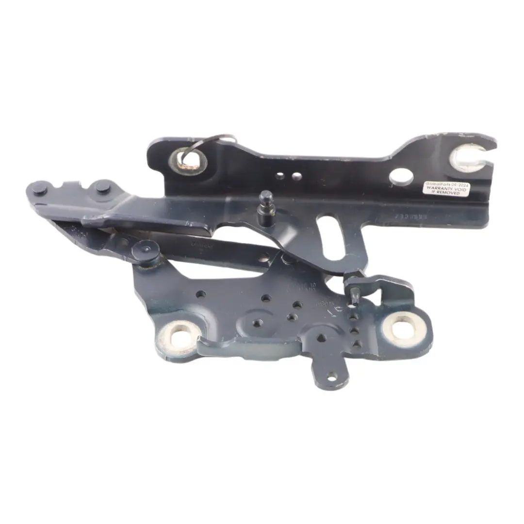 Hood Hinge BMW F20 F21 F30 Front Bonnet Left N/S Mediterranean Blue C10 to with Part number 7286343 Hood Hinge BMW F20 F21 F30 Front Bonnet Left N/S Mediterranean Blue C10 - SKU 7286343-MED - Part number 7286343