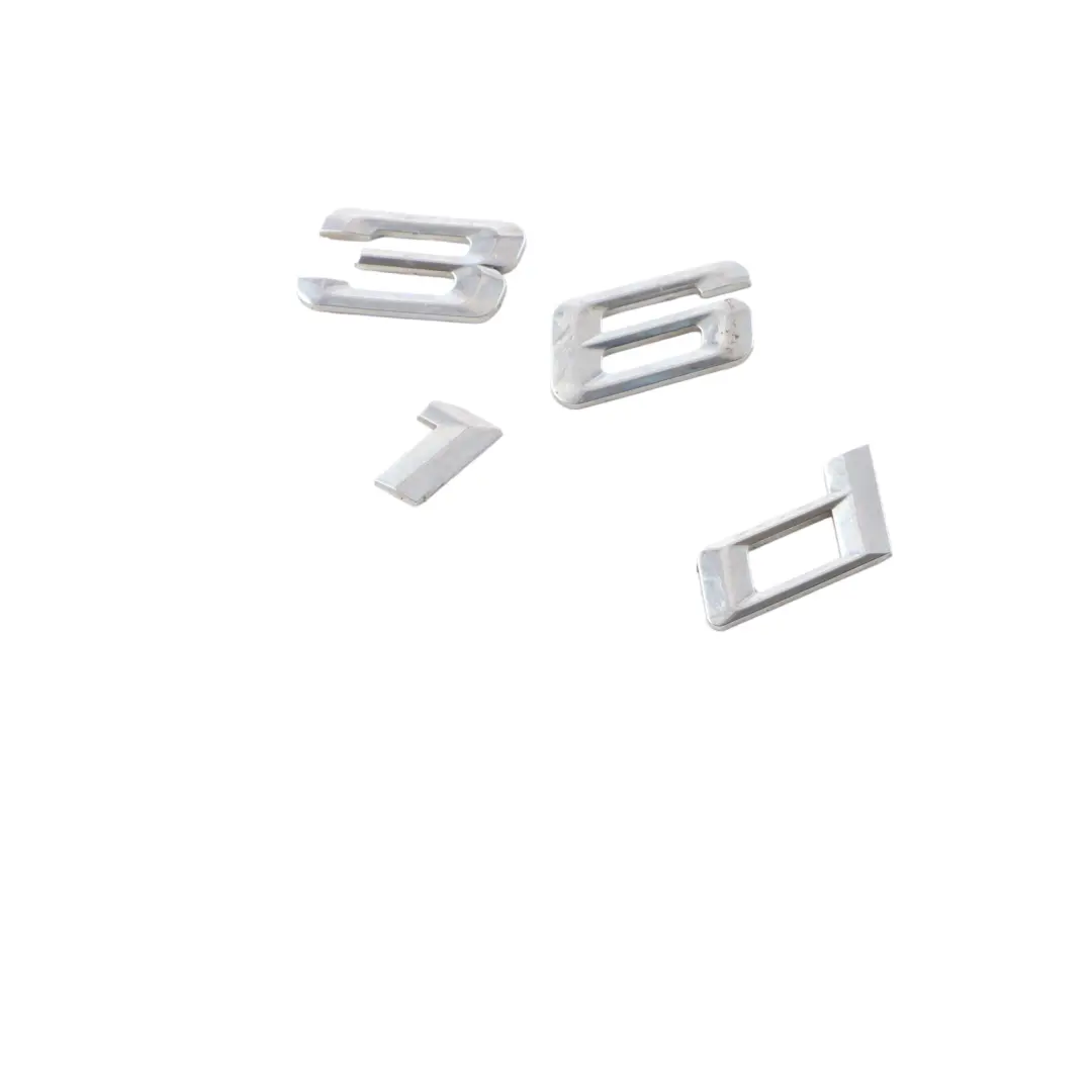 BMW F30 Kofferraum Emblem Heck Klappe Deckel Aufkleber 316D Logo Chrom - SKU 7289867 - Teilenummer 7289867
