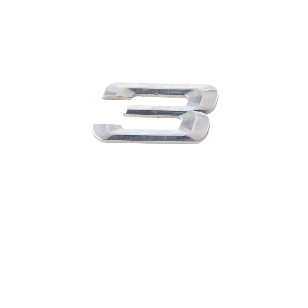 BMW F30 Kofferraum Emblem Heck Klappe Deckel Aufkleber 316D Logo Chrom - SKU 7289867 - Teilenummer 7289867