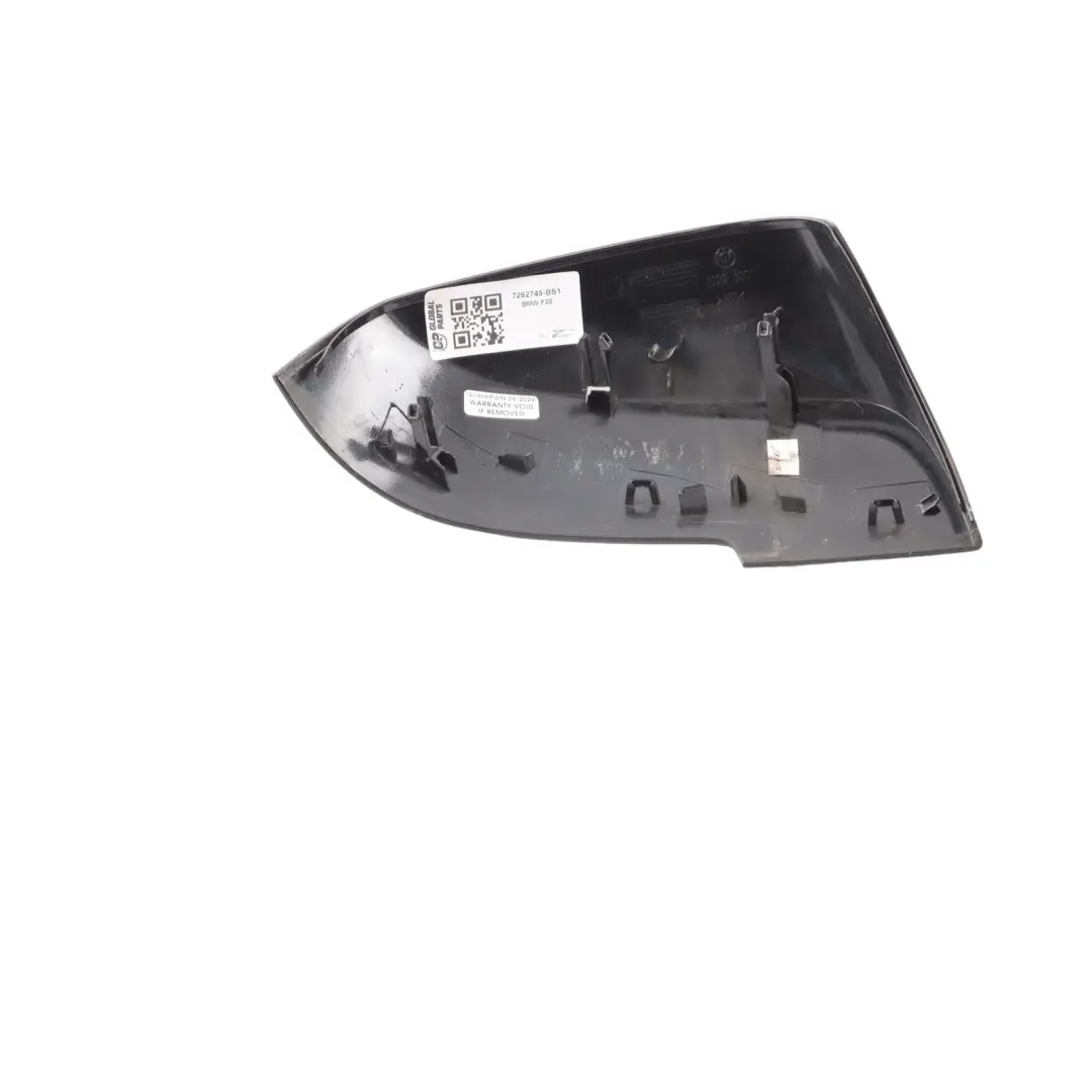  Wing Mirror Cover BMW F20 F30 Cap Casing Left N/S Black Sapphire Metallic - 475 - SKU 7292745-BS1 - Part number 7292745