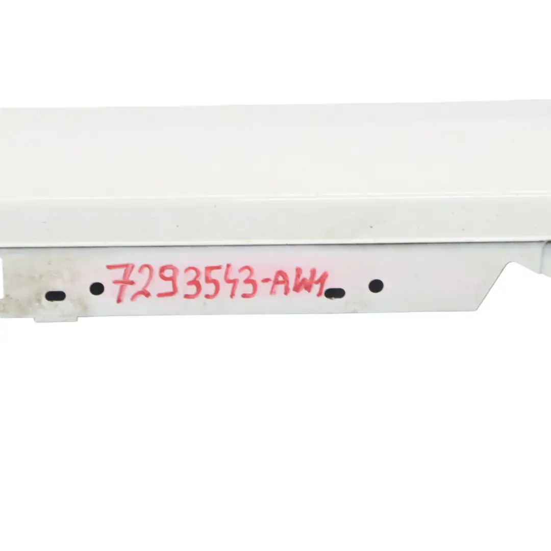 BMW F21 F22 Side Skirt Left N/S Sill Strip Alpinweiss Alpine White 3 - 300 - SKU 7293543-AW1 - Part number 7293543