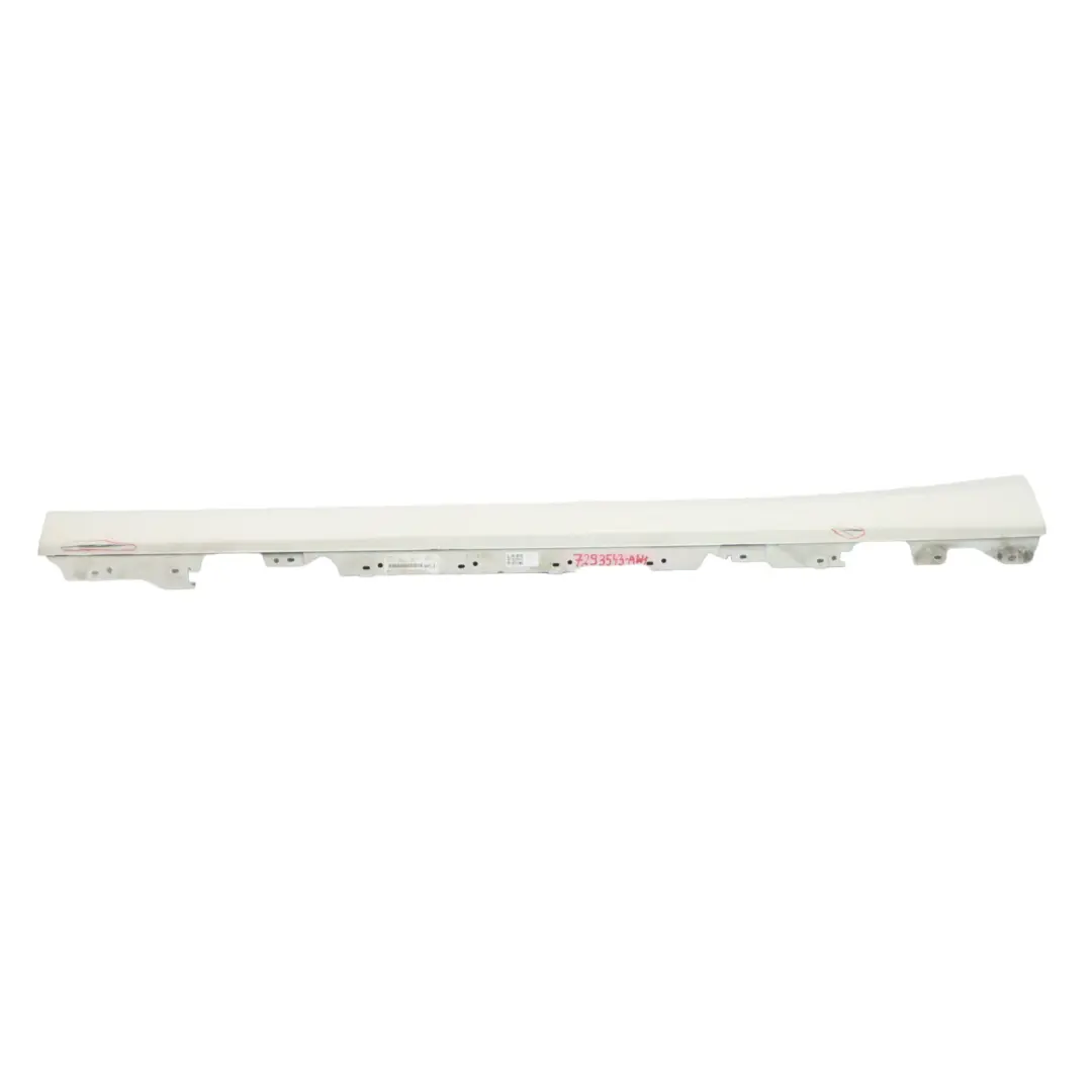 BMW F21 F22 Side Skirt Left N/S Sill Strip Alpinweiss Alpine White 3 - 300 - SKU 7293543-AW1 - Part number 7293543