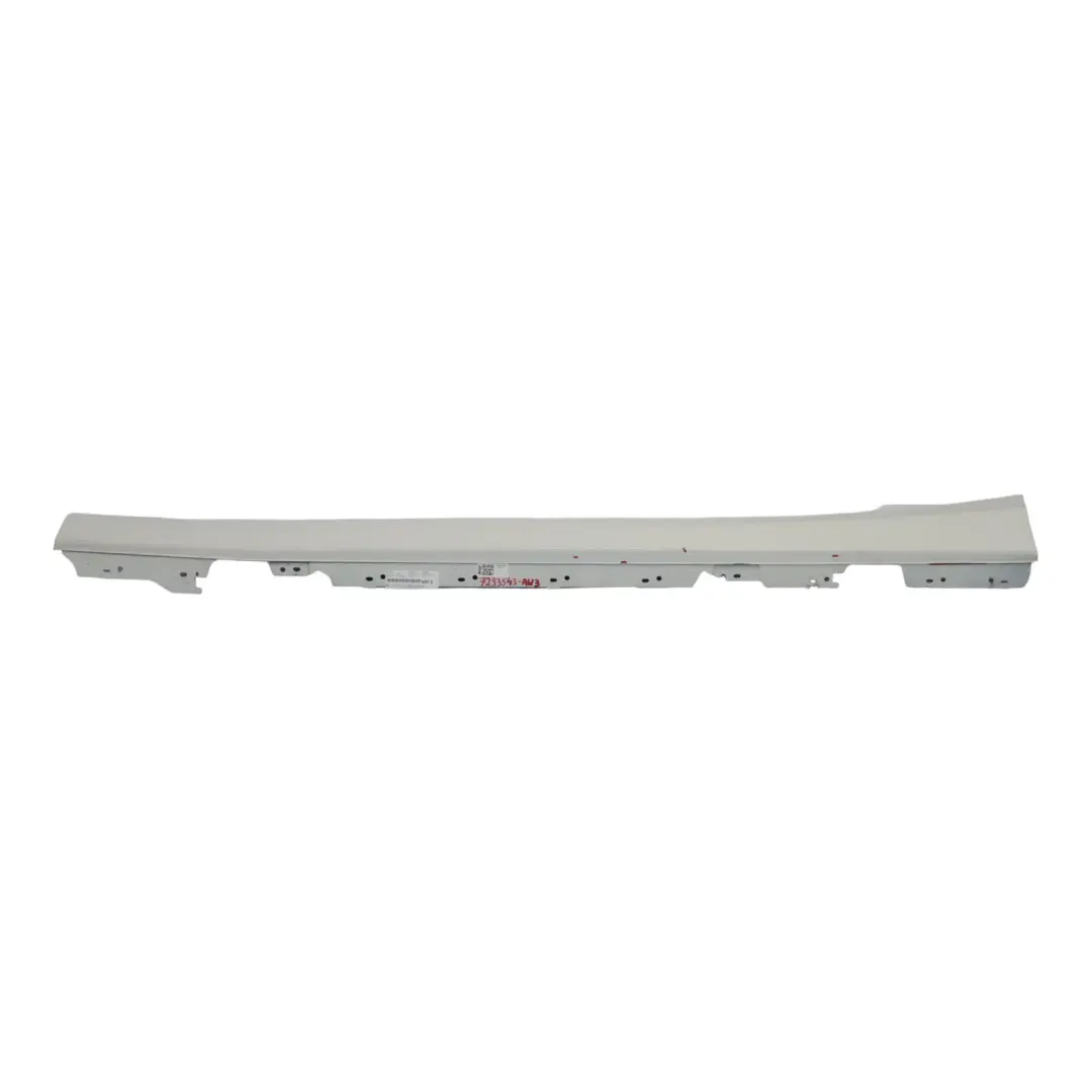 Side Skirt Left N/S Sill Strip Alpinweiss Alpine White 3 - 300 to BMW F21 F22 with Part number 7293543 BMW F21 F22 Side Skirt Left N/S Sill Strip Alpinweiss Alpine White 3 - 300 - SKU 7293543-AW3 - Part number 7293543
