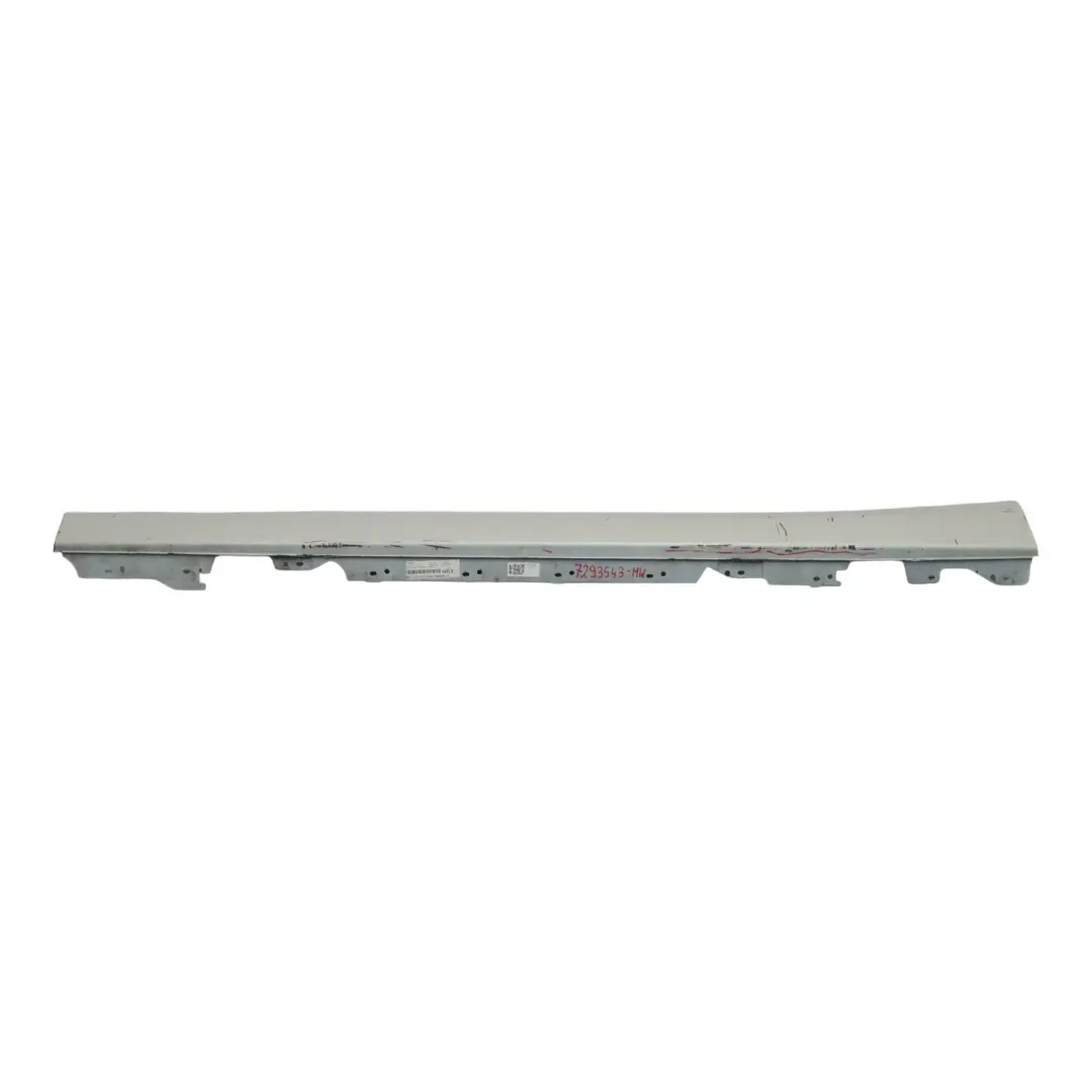 BMW F21 F22 Side Skirt Left N/S Sill Strip Mineralweiss Mineral White - A96 - SKU 7293543-MW - Part number 7293543