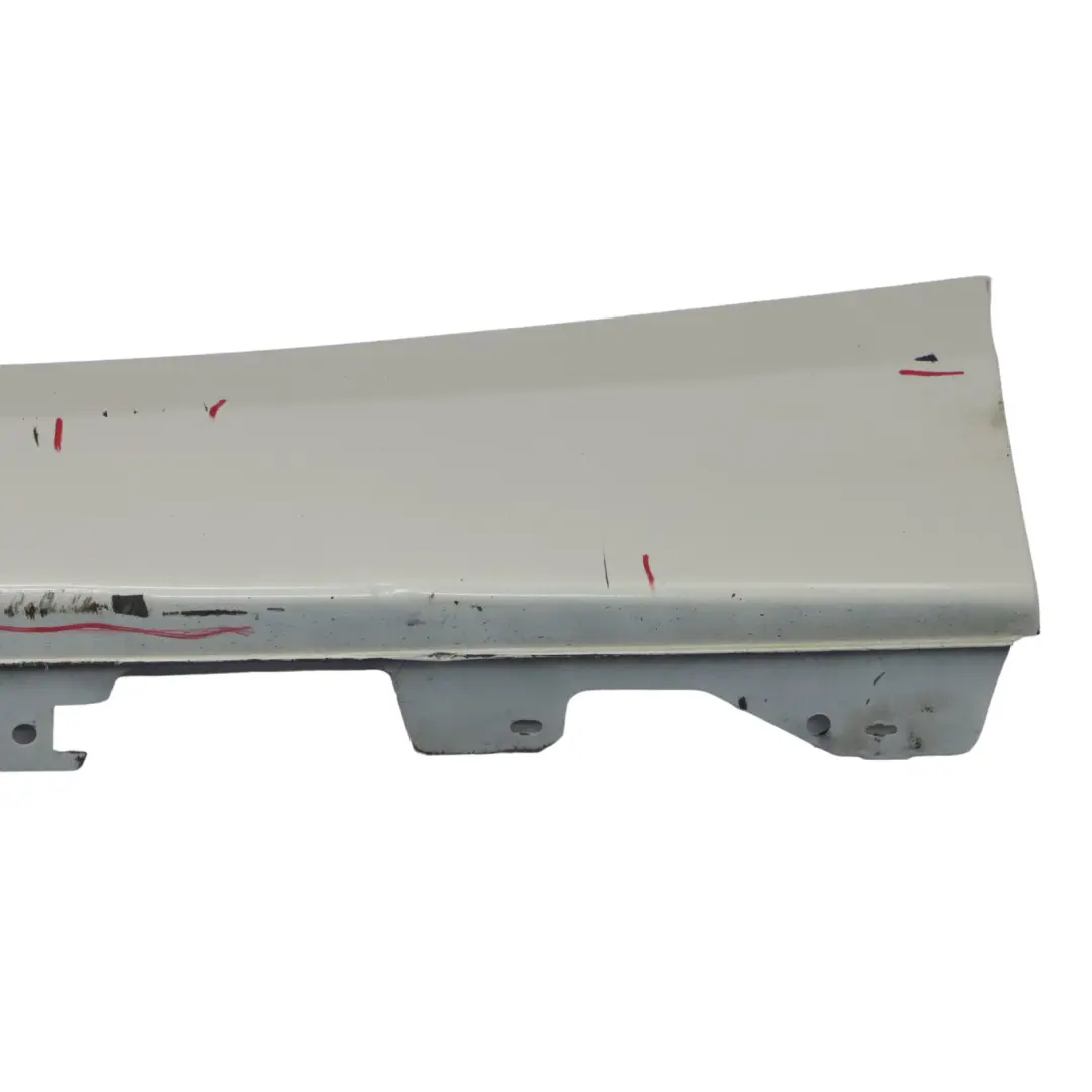 BMW F21 F22 Side Skirt Left N/S Sill Strip Mineralweiss Mineral White - A96 - SKU 7293543-MW - Part number 7293543