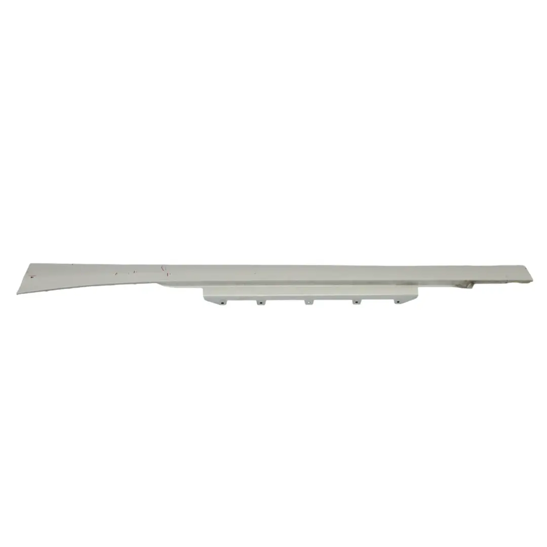 BMW F21 F22 Side Skirt Left N/S Sill Strip Mineralweiss Mineral White - A96 - SKU 7293543-MW - Part number 7293543