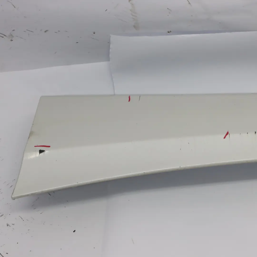 BMW F21 F22 Side Skirt Left N/S Sill Strip Mineralweiss Mineral White - A96 - SKU 7293543-MW - Part number 7293543