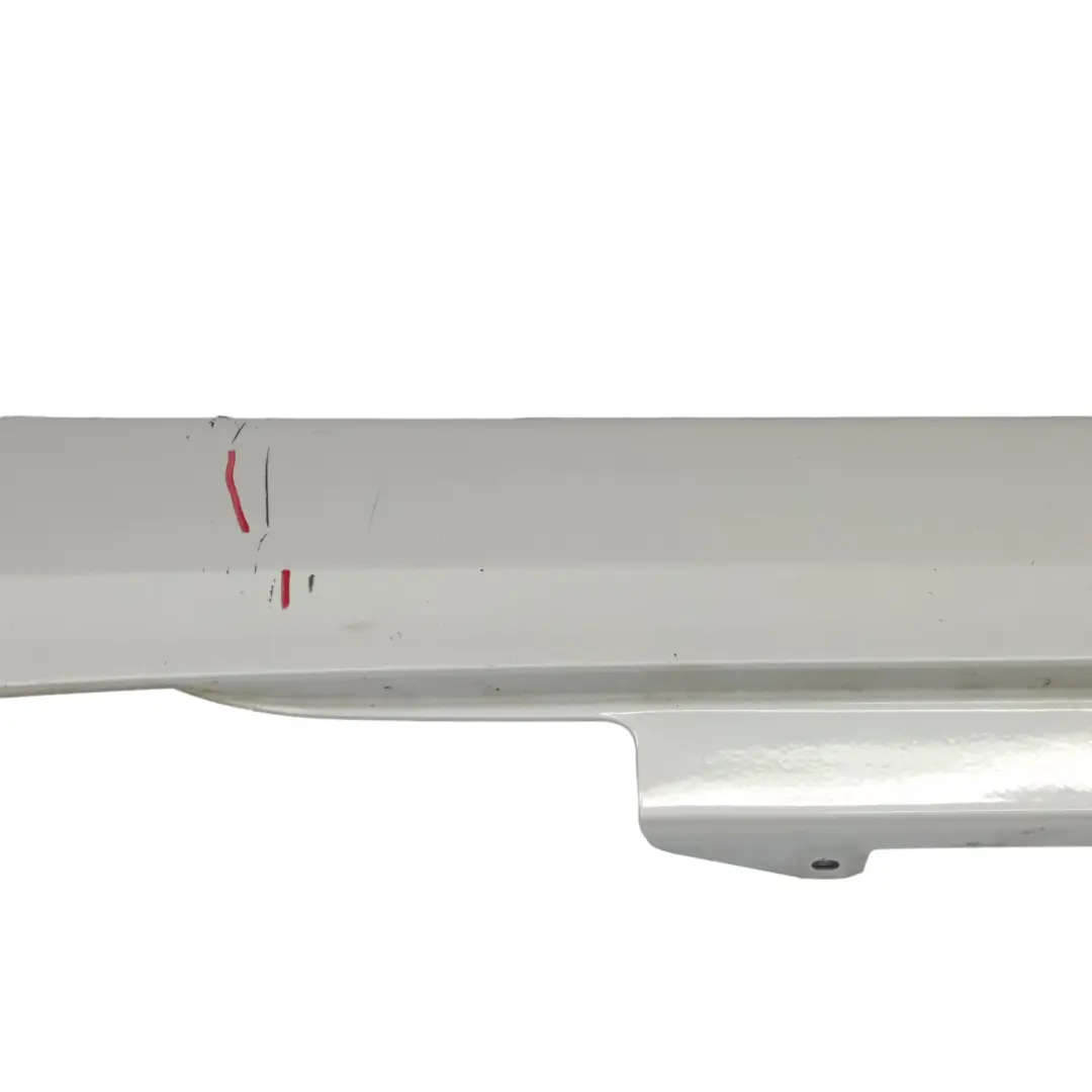 BMW F21 F22 Side Skirt Left N/S Sill Strip Mineralweiss Mineral White - A96 - SKU 7293543-MW - Part number 7293543