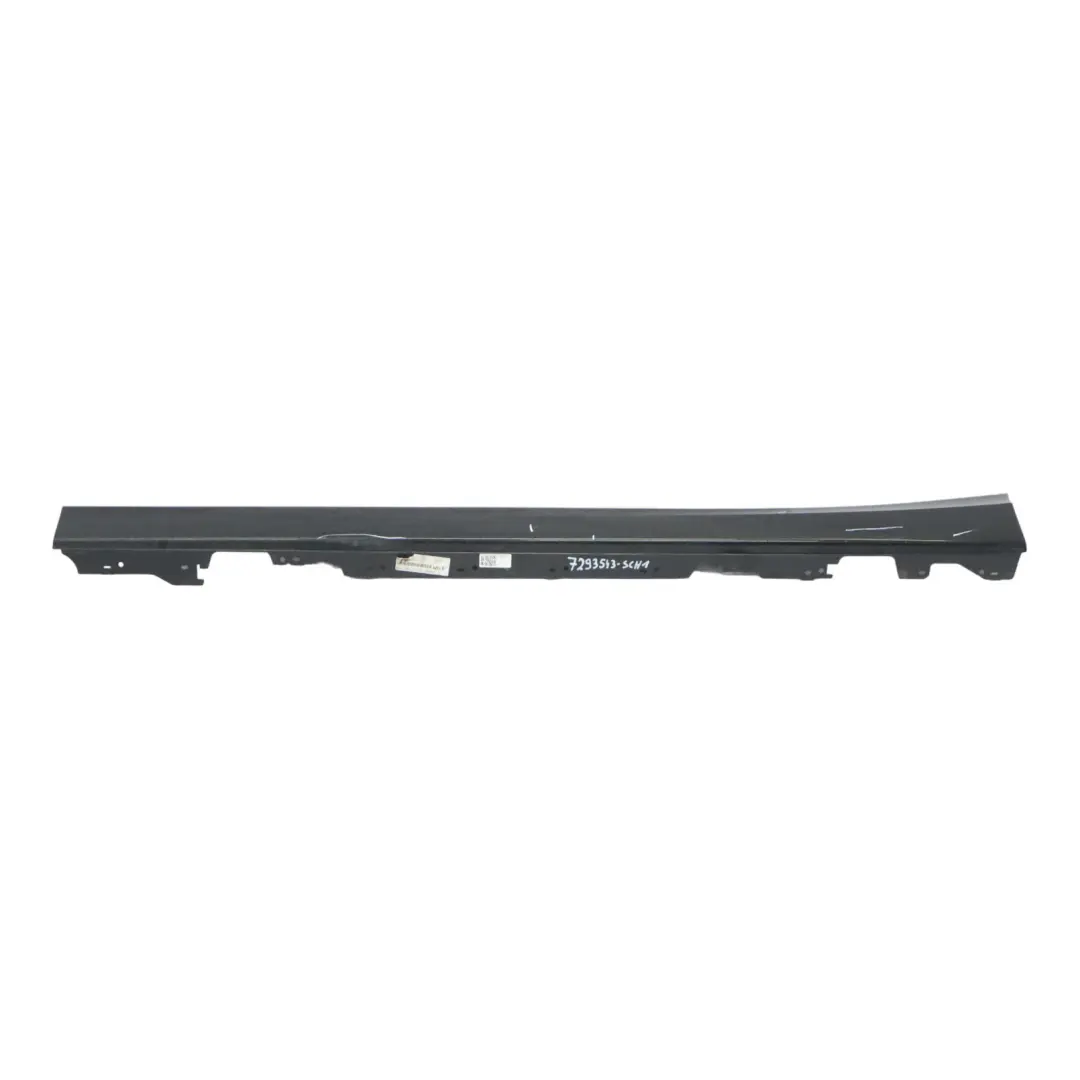 Side Skirt Left N/S Sill Strip Schwarz 2 Black - 668 BMW F21 F22 - SKU 7293543-SCH1 - Part number 7293543