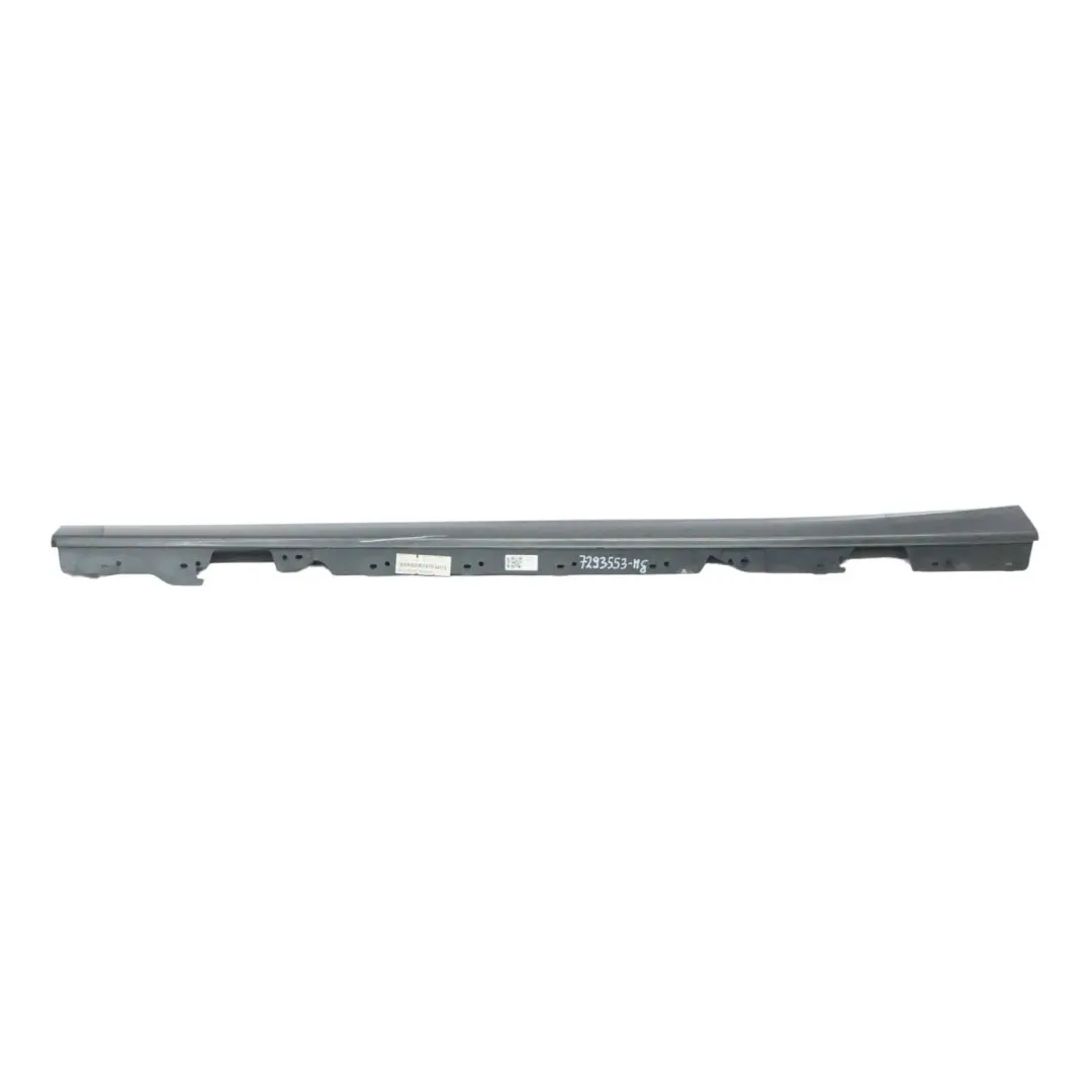 BMW F20 Sill Strip Side Skirt Left N/S Mineralgrau Grey Metallic - B39 - SKU 7293553-MG - Part number 7293553