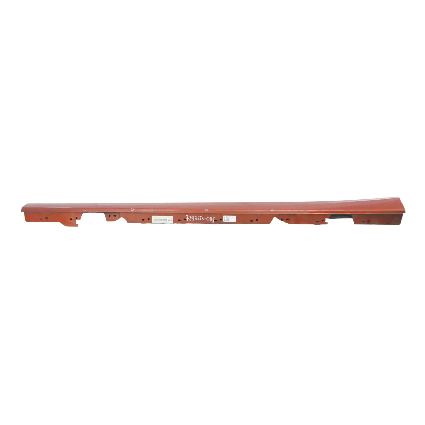 BMW F20 Sill Strip Faldón Lateral Izquierdo Valencia Orange Metallic - B44