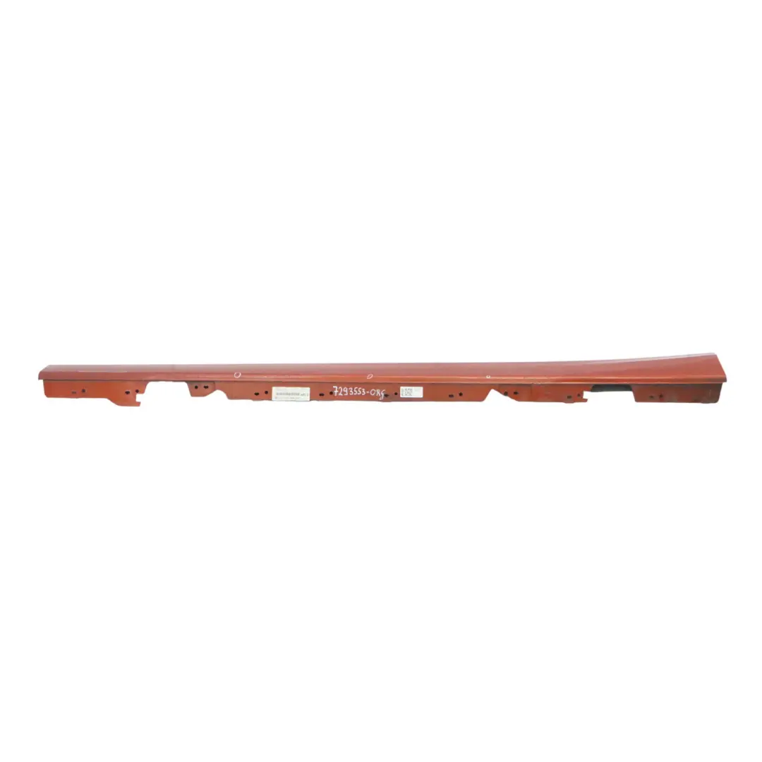 BMW F20 Sill Strip Side Skirt Left N/S Valencia Orange Metallic - B44 - SKU 7293553-ORG - Part number 7293553