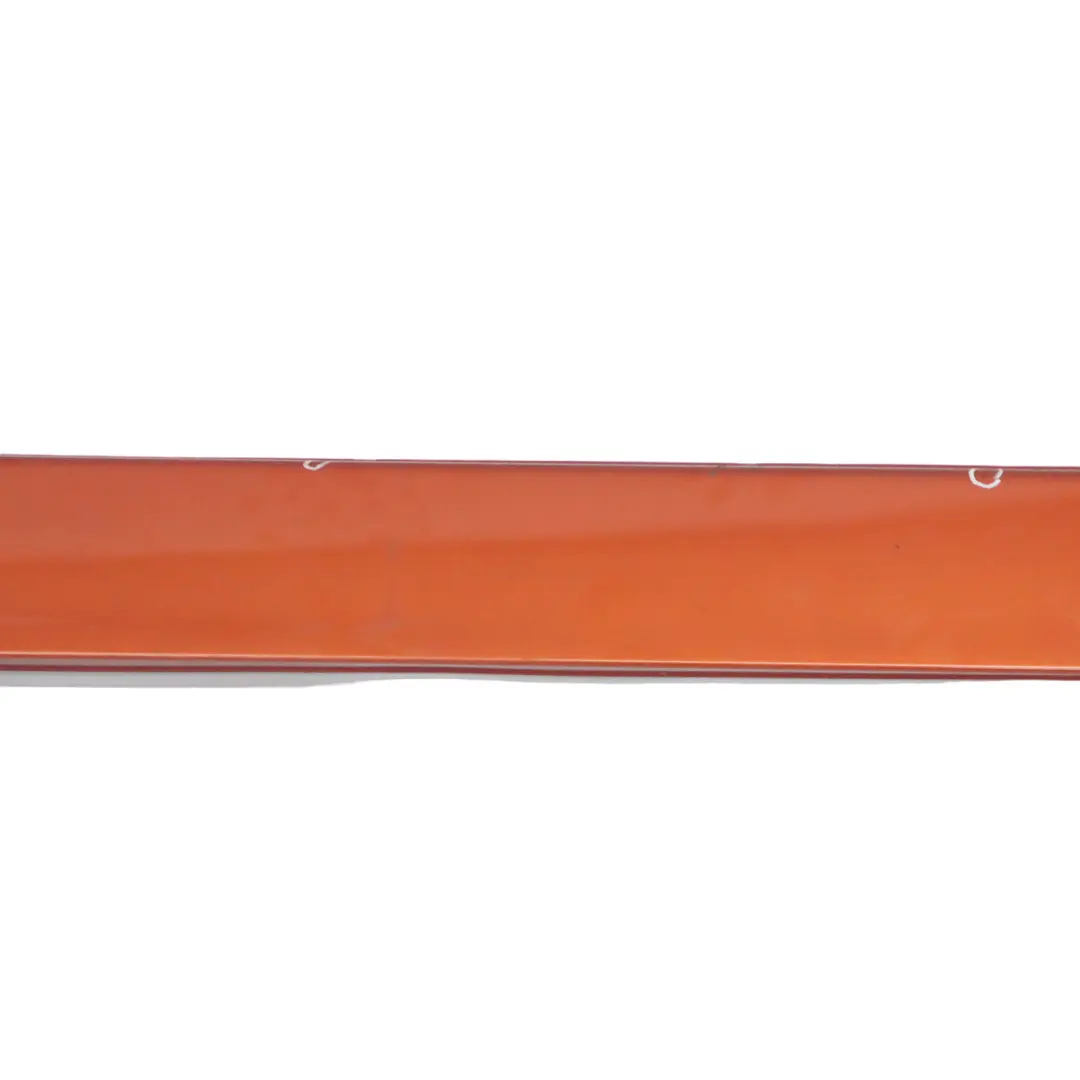 Sill Strip Side Skirt Left N/S Valencia Orange Metallic - B44 to BMW F20 with Part number 7293553 BMW F20 Sill Strip Side Skirt Left N/S Valencia Orange Metallic - B44 - SKU 7293553-ORG - Part number 7293553