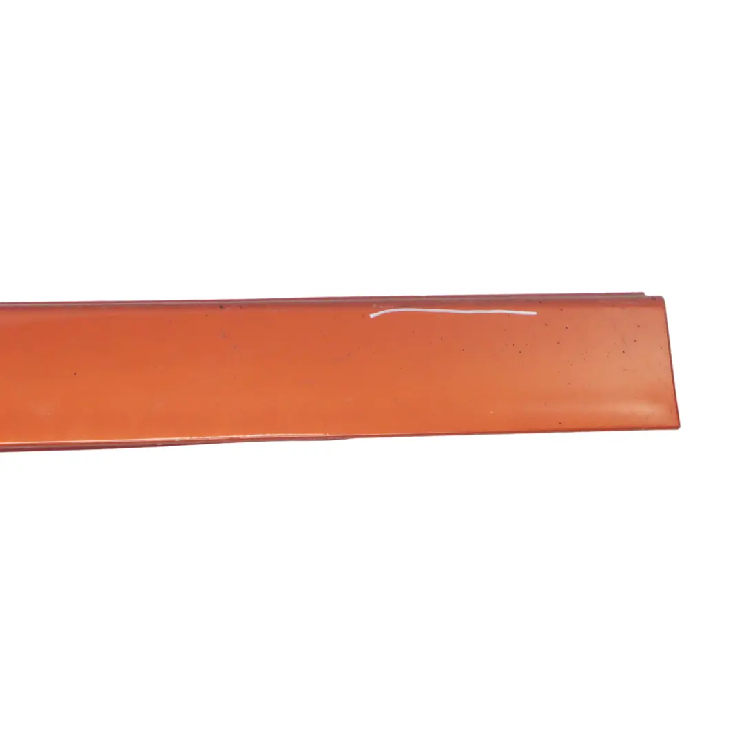 Bande de Seuil Latérale Gauche Valencia Orange Metallic - B44 pour BMW F20 à propos du numéro de pièce 7293553 BMW F20 Bande de Seuil Latérale Gauche Valencia Orange Metallic - B44 - SKU 7293553-ORG - Numéro de pièce 7293553