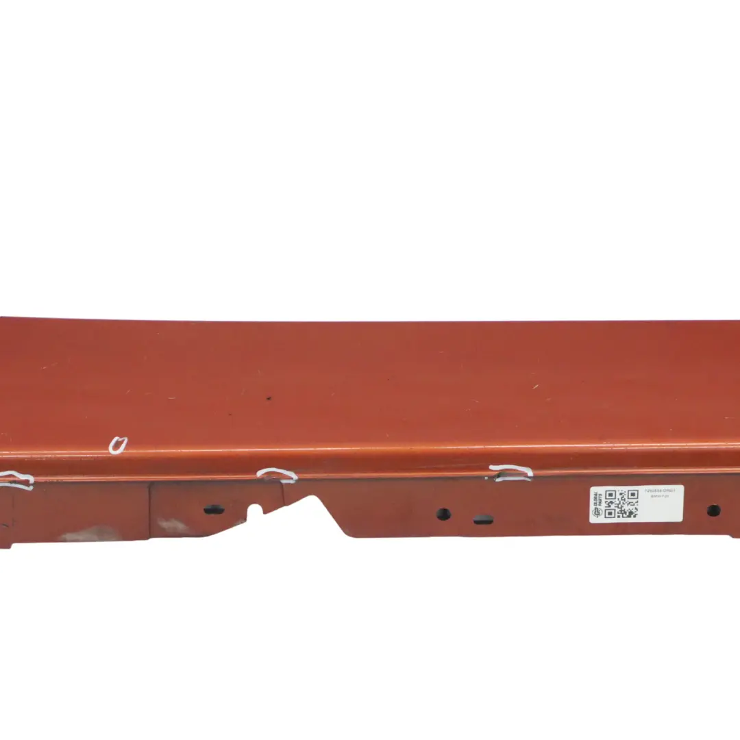 Striscia Davanzale Gonna Laterale Destra Pannello Valencia Orange - B44 per BMW F20 con numero di parte 7293554 BMW F20 Striscia Davanzale Gonna Laterale Destra Pannello Valencia Orange - B44 - SKU 7293554-ORG1 - Numero di parte 7293554