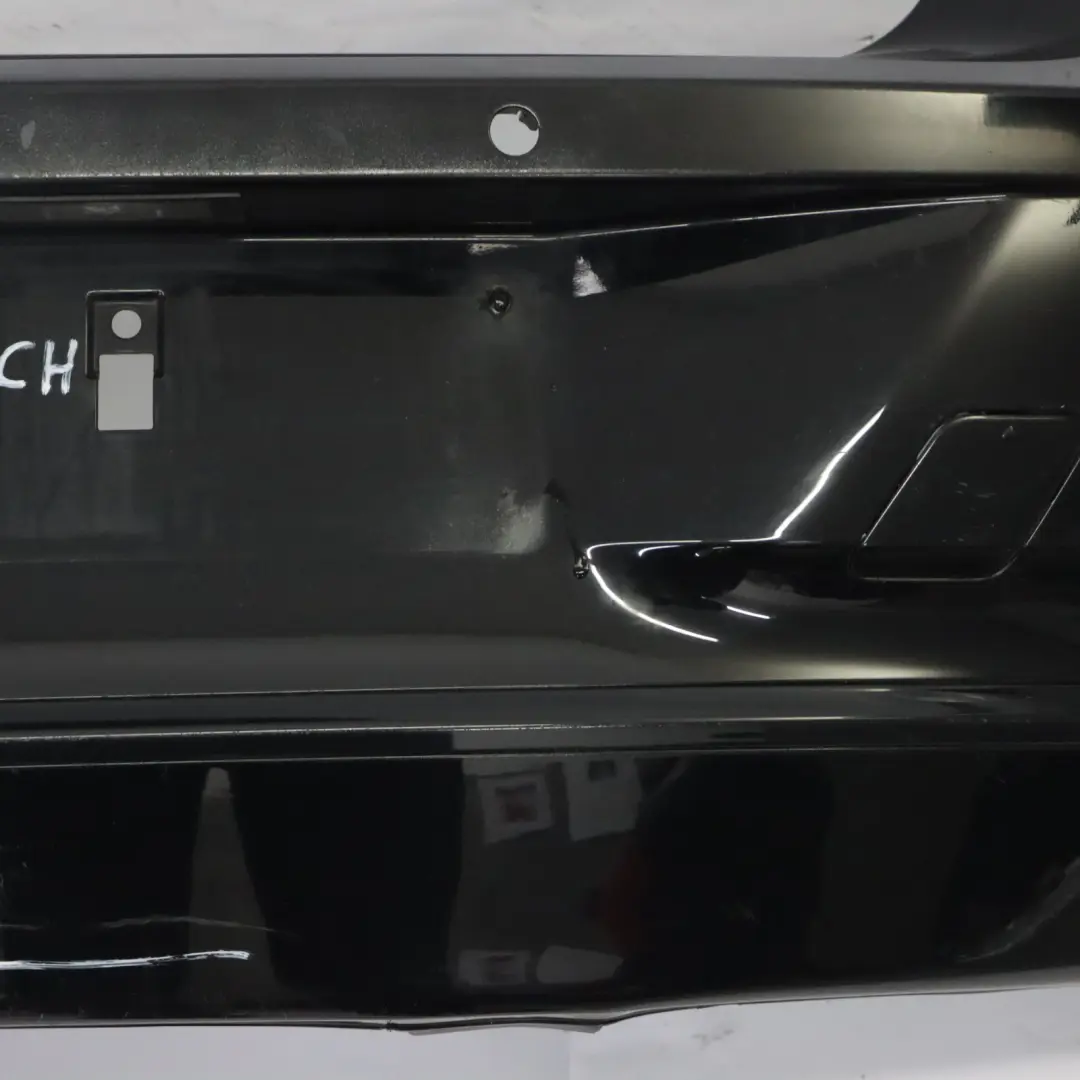 BMW F20 F21 Rear Bumper Trim Panel Sport Line Schwarz 2 Black - 668 - SKU 7293569-SCH - Part number 7293569