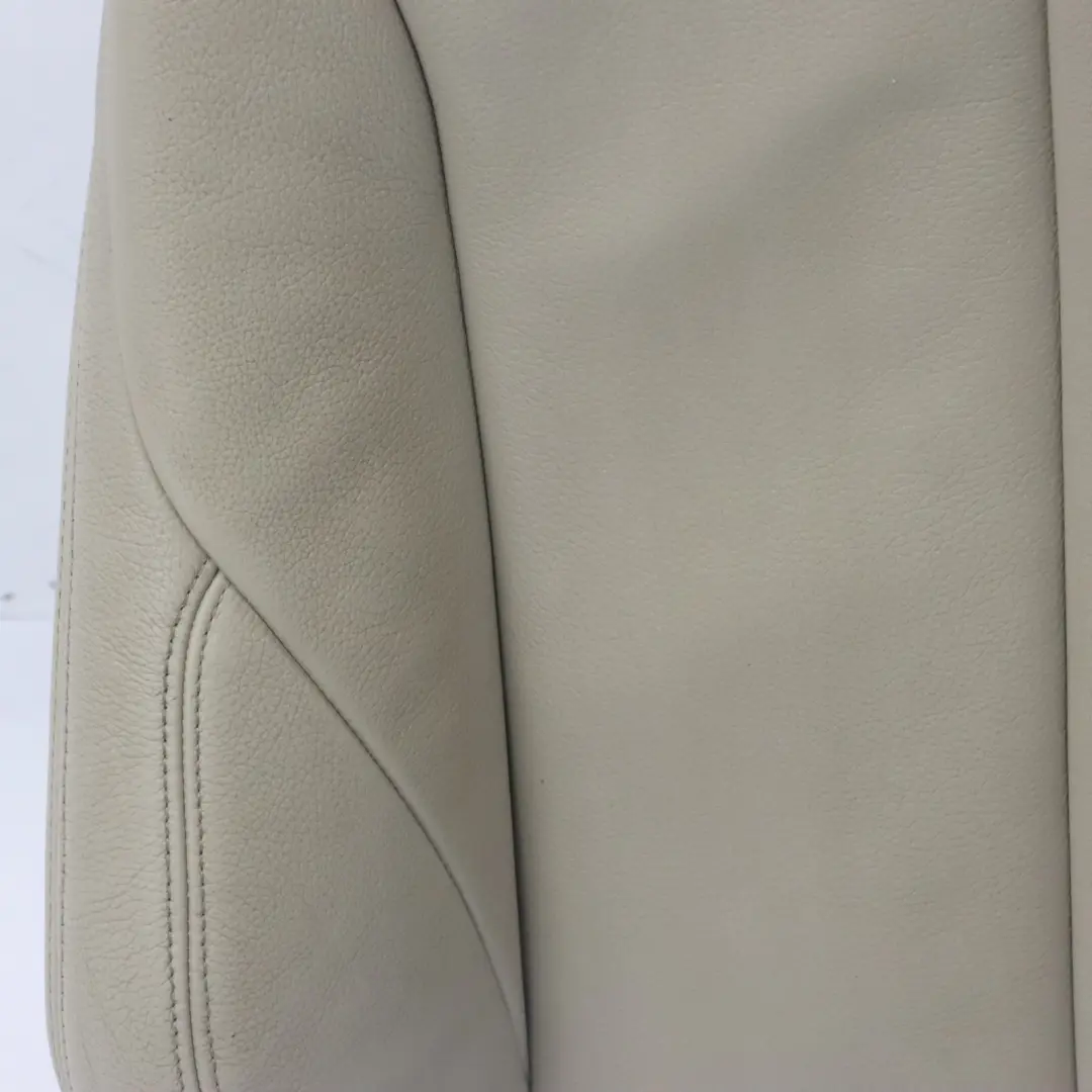 Sedile Anteriore Sportivo Sinistro Schienale Interno Pelle Dakota Oyster per BMW F20 con numero di parte 7295141 BMW F20 Sedile Anteriore Sportivo Sinistro Schienale Interno Pelle Dakota Oyster - SKU 7295141 - Numero di parte 7295141